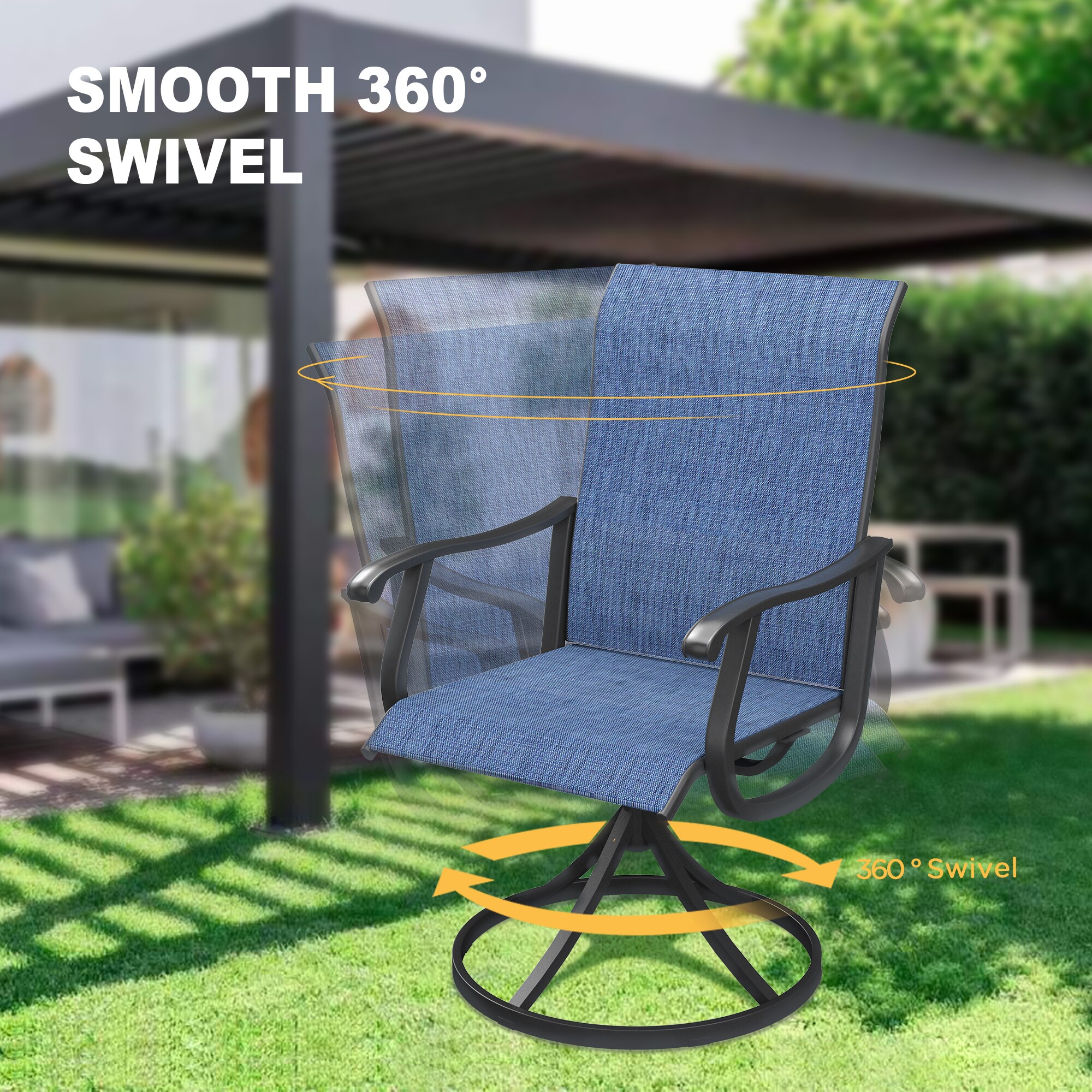 Damerin Z0101F Patio-Chairs - View #4