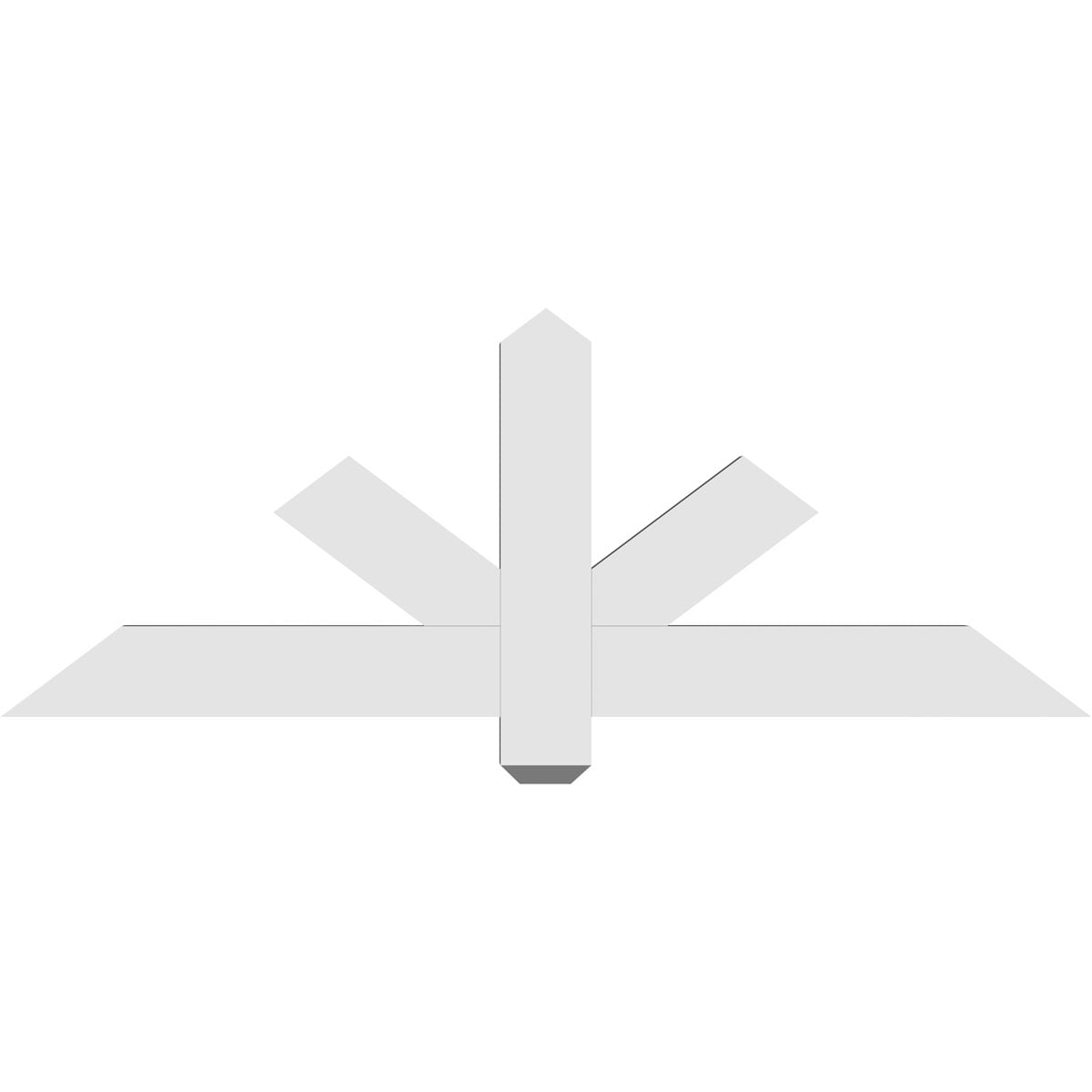 Ekena Millwork GBP048X18X0204KEN00 Exterior-Brackets-Braces - View #4