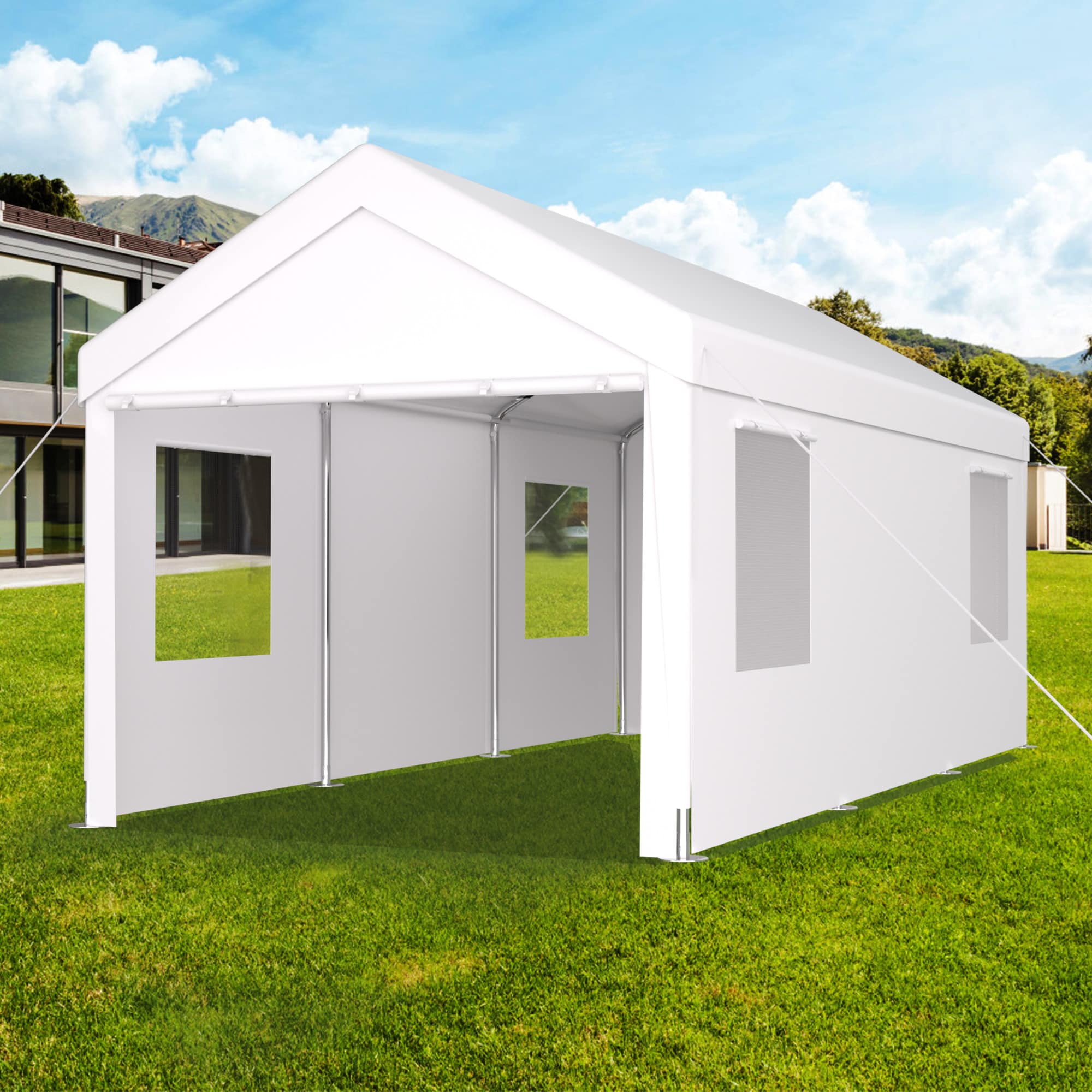 Wooakway FXLS0607-604B96 Carport-Covers - View #3