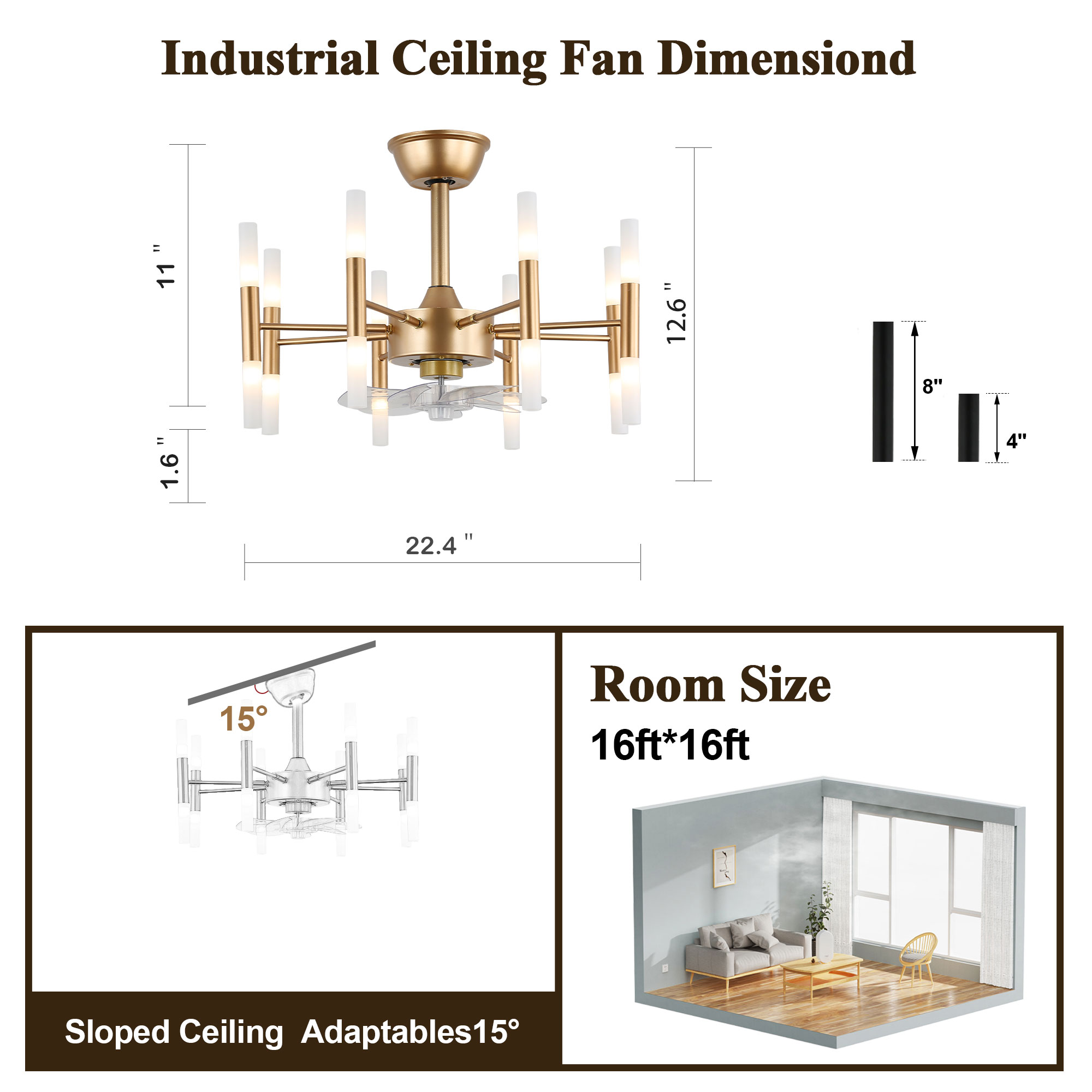 Bella Depot DCFSD2301 Ceiling-Fans - View #9