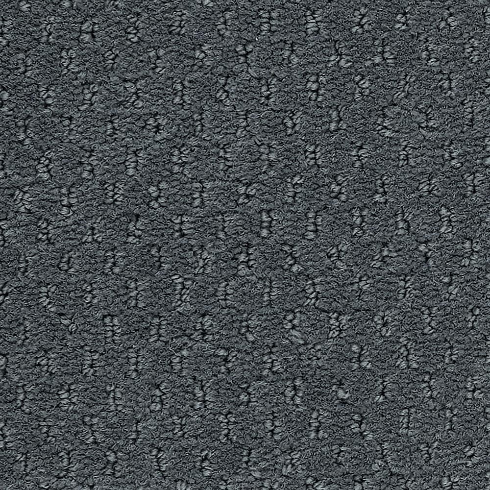 Mohawk - (Sample) 8-in x 8-in Special Memories Dense Fog Blue 28-oz sq yard Nylon Pattern Indoor ...