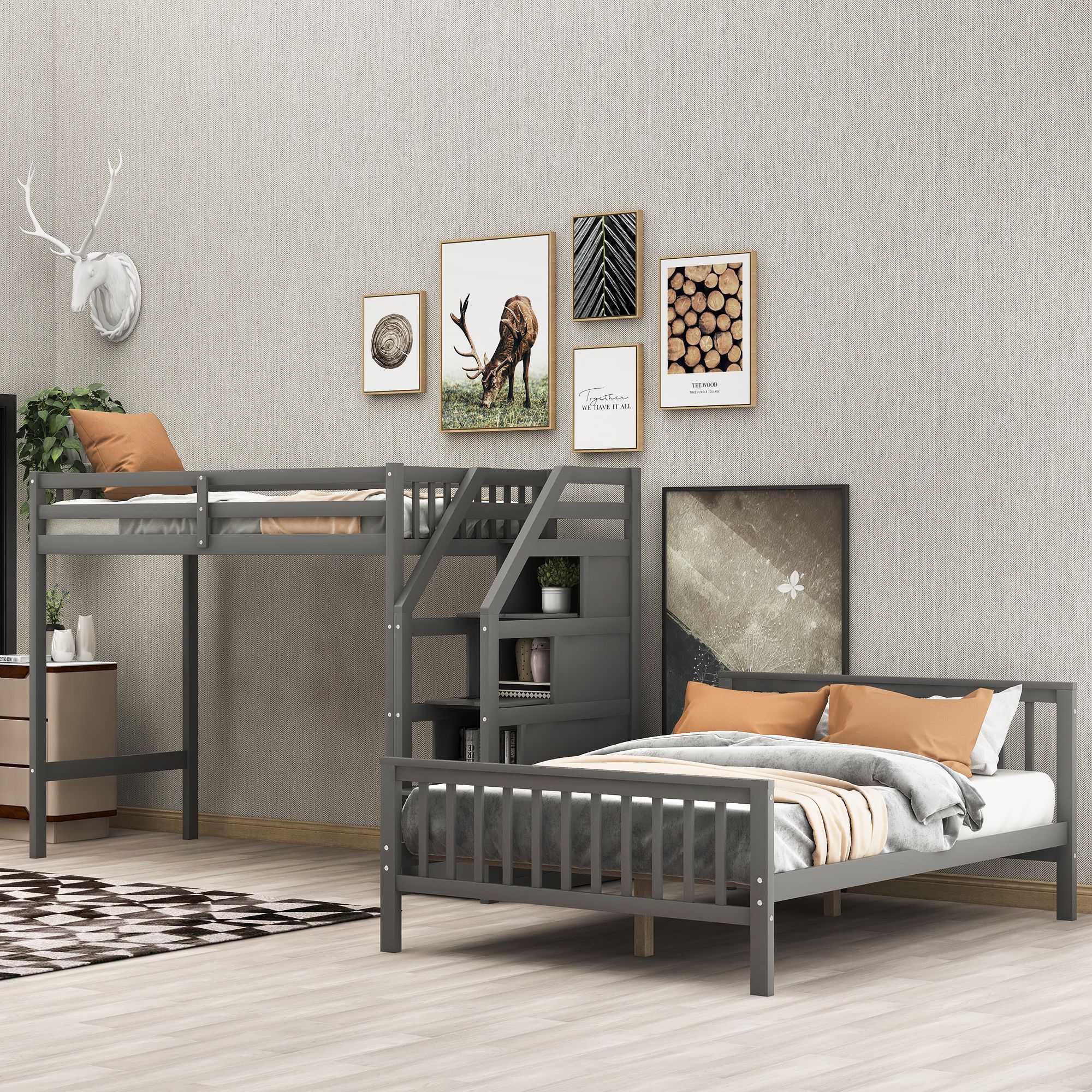 Yiekholo LL-1773AAE Bunk-Beds - View #3