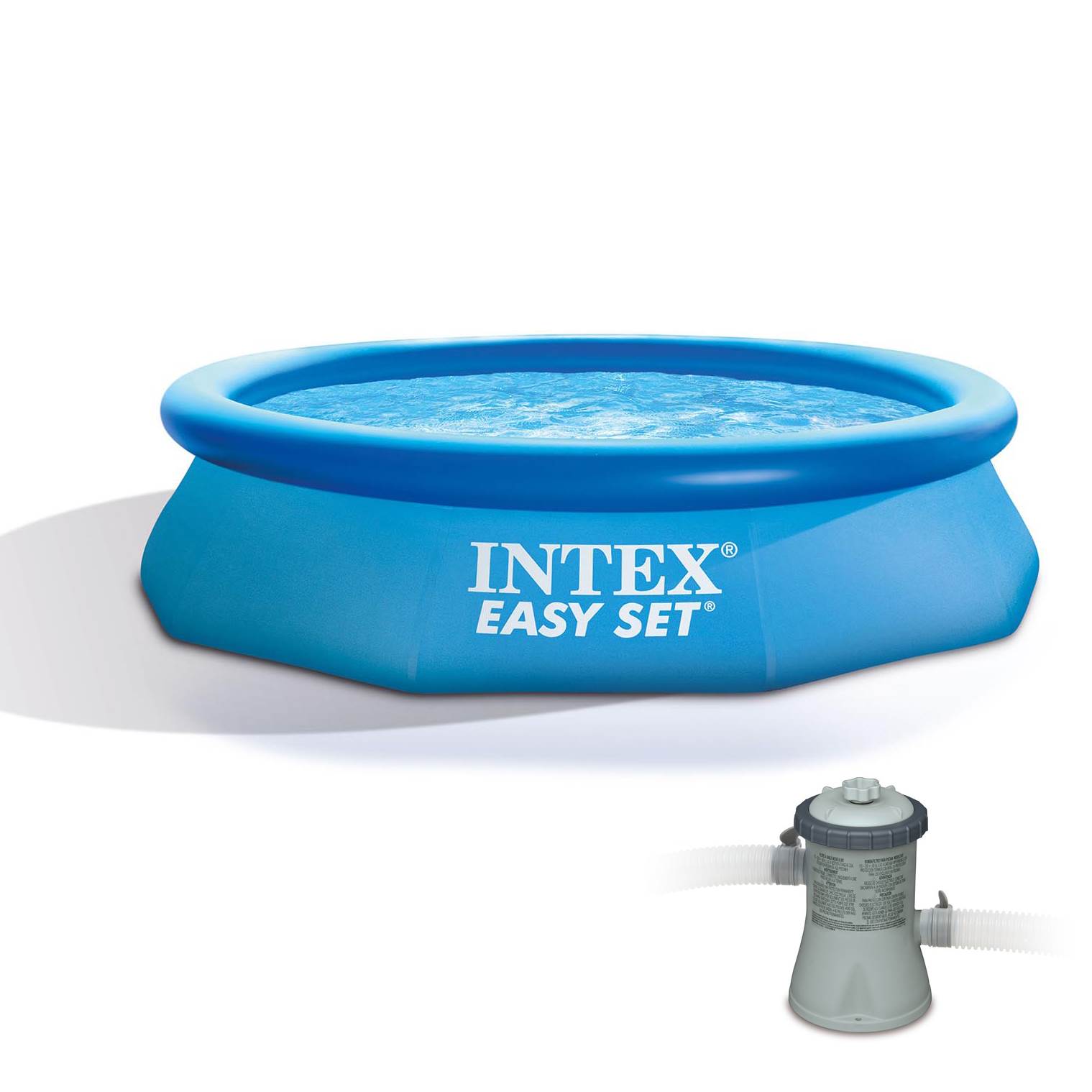 Intex 10 foot shops easy set Pool