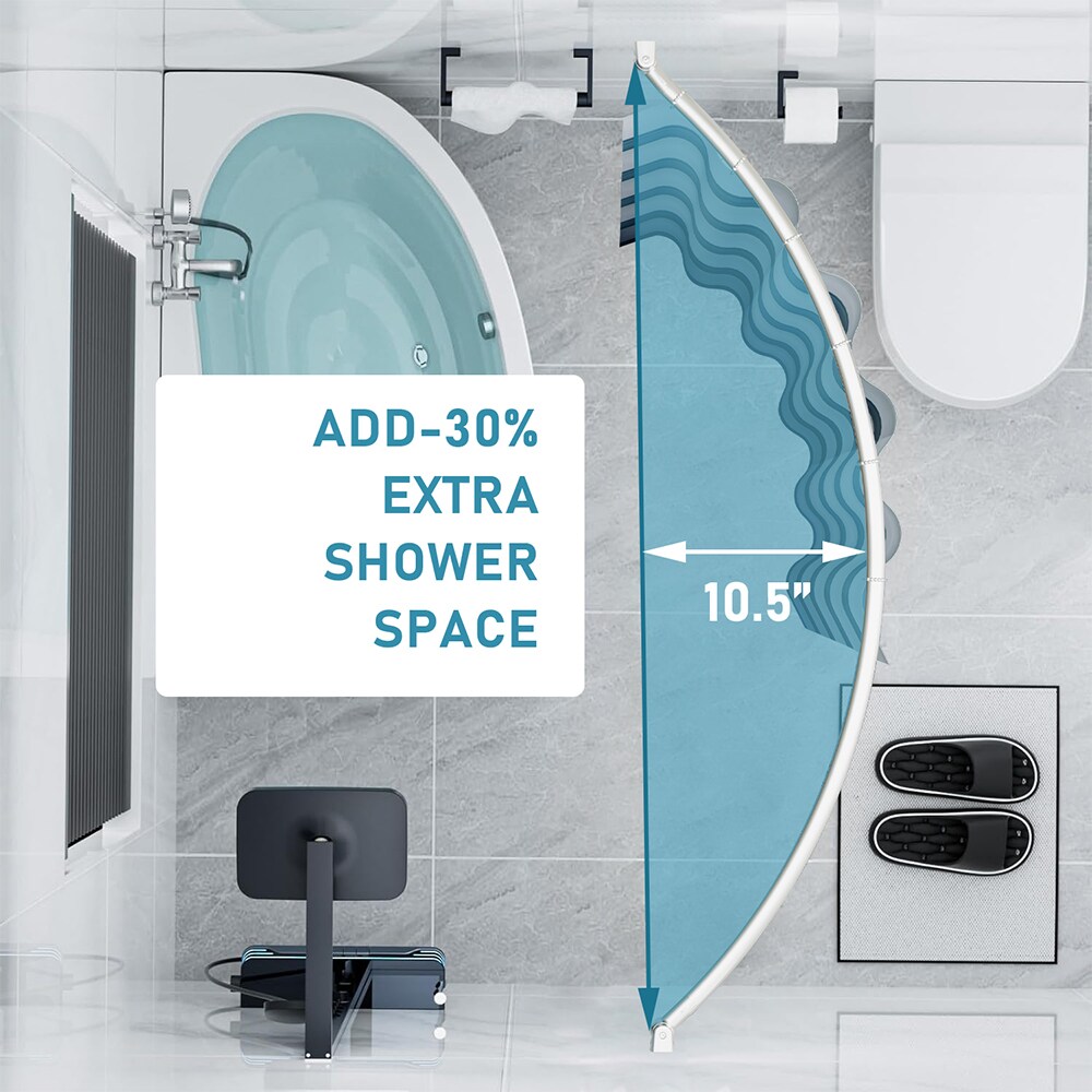 DYHOME SCR-08-BN Shower-Rods - View #3