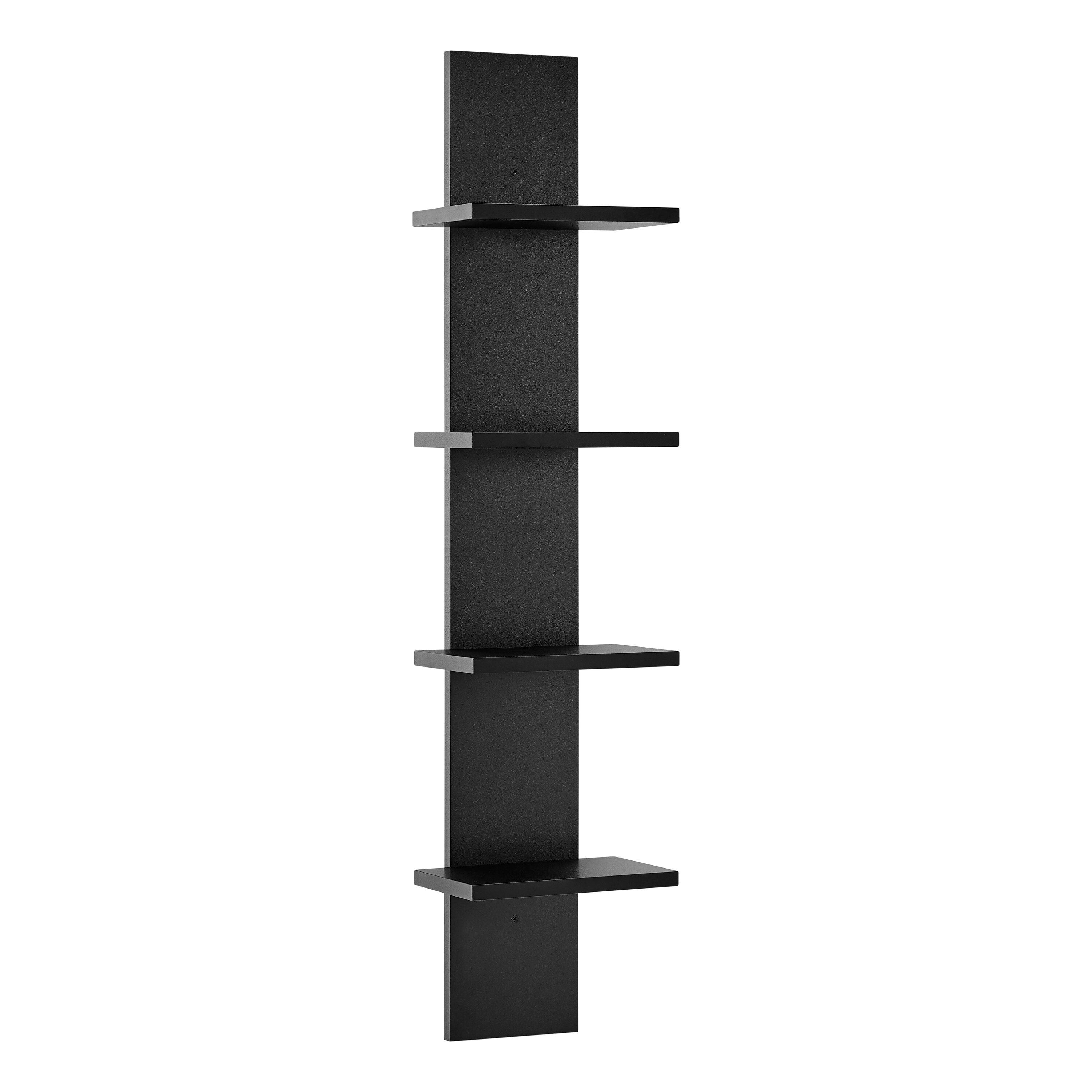 Danya B. QBA2248BK Wall-Mounted-Shelving - View #13