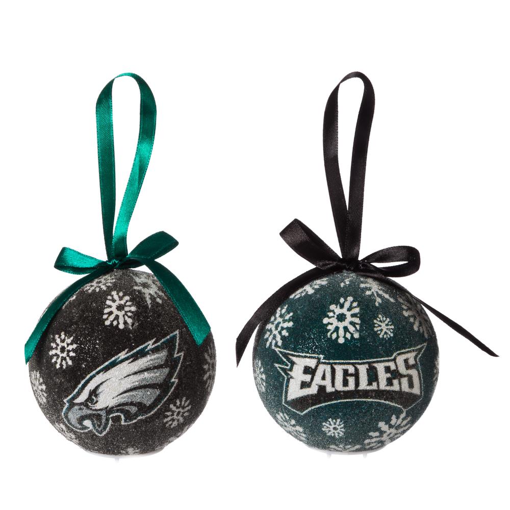 Team Sports America Philadelphia Eagles 6-Pack Green Assorted Standard  Indoor Ornament Set Shatterproof in the Christmas Ornaments department at