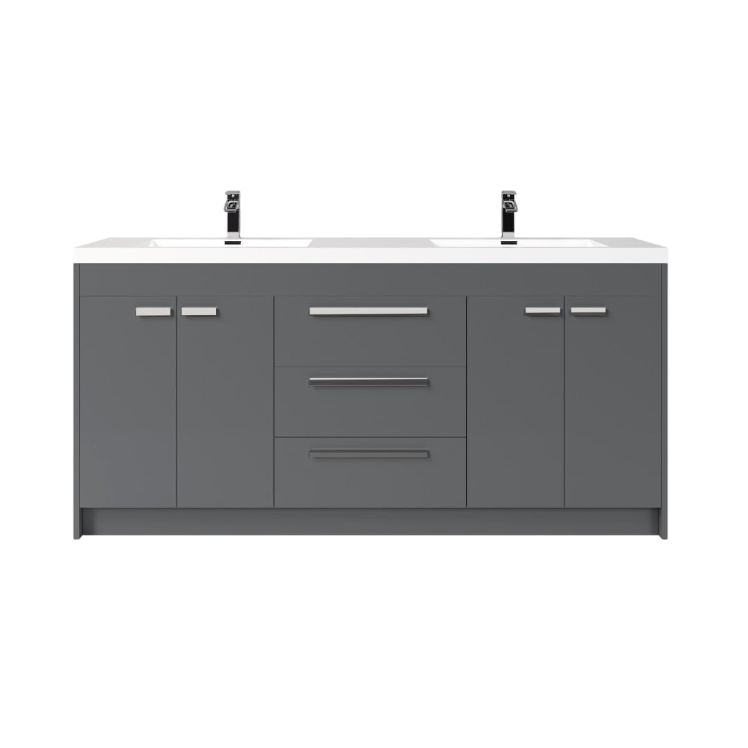 Eviva EVVN1700-8-72GR Bath-Vanity-Combo - View #11