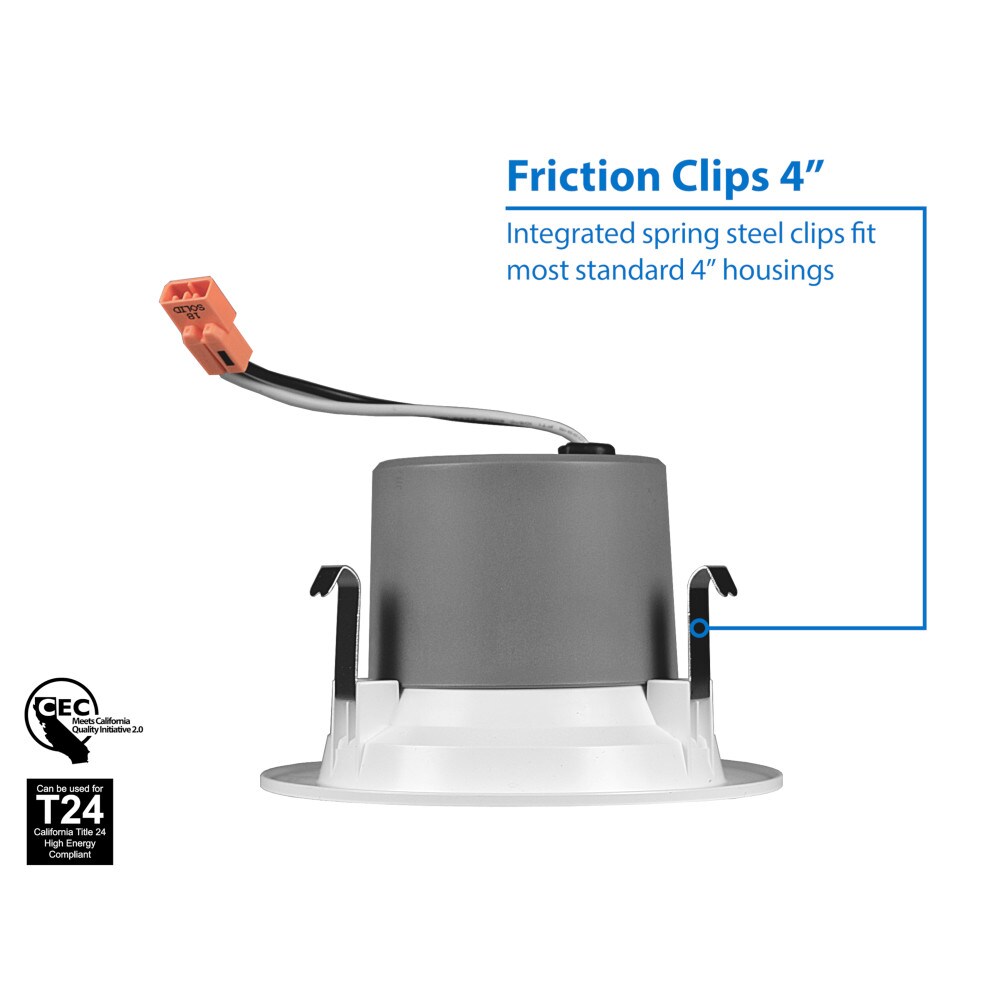 Nicor Lighting DCR41061203KBK Led-Retrofit-Downlight - View #6