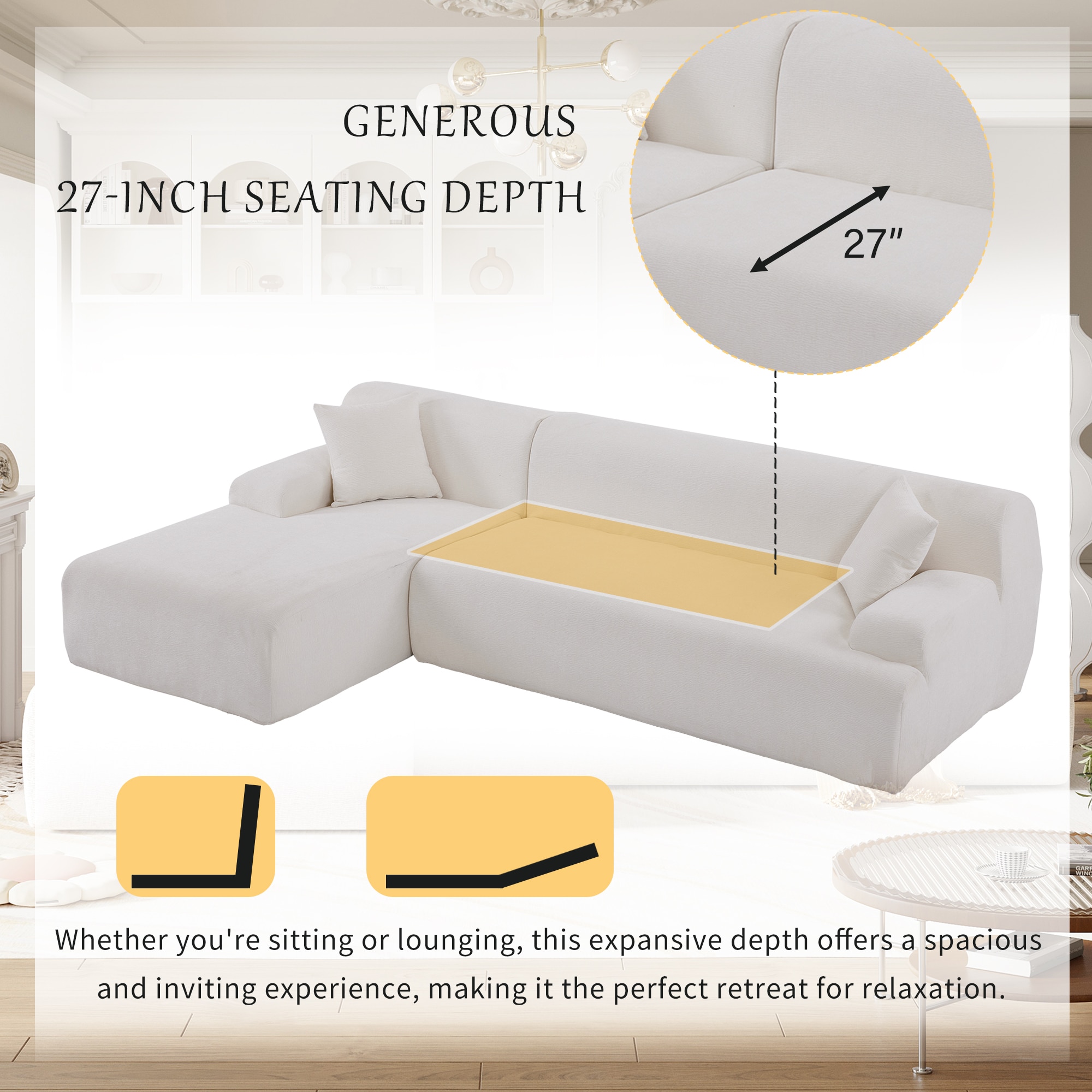 JIMSMAISON JMUSSO01BEG Sofas-Loveseats - View #7