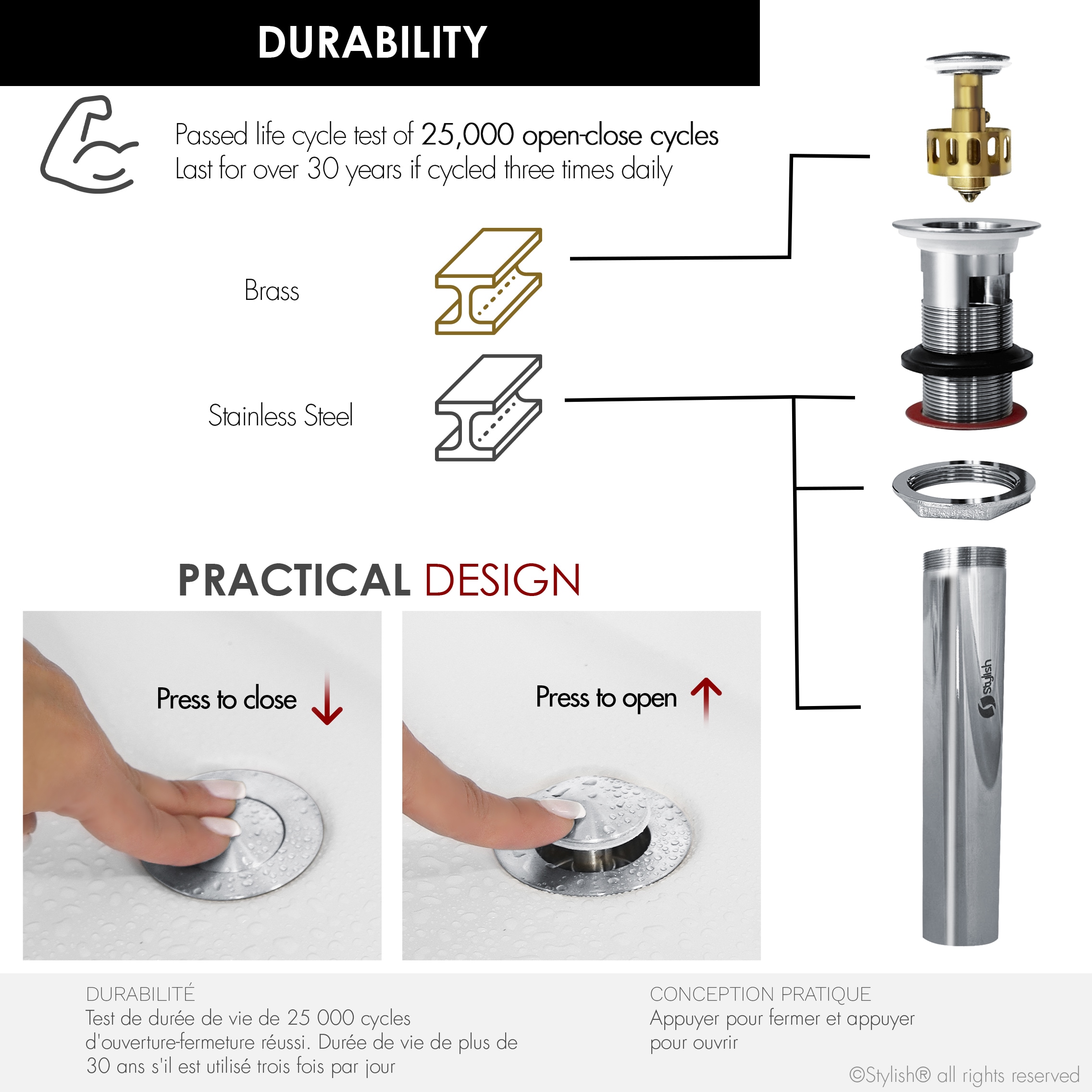 Stylish D-700C2 Bathroom-Accessories - View #5