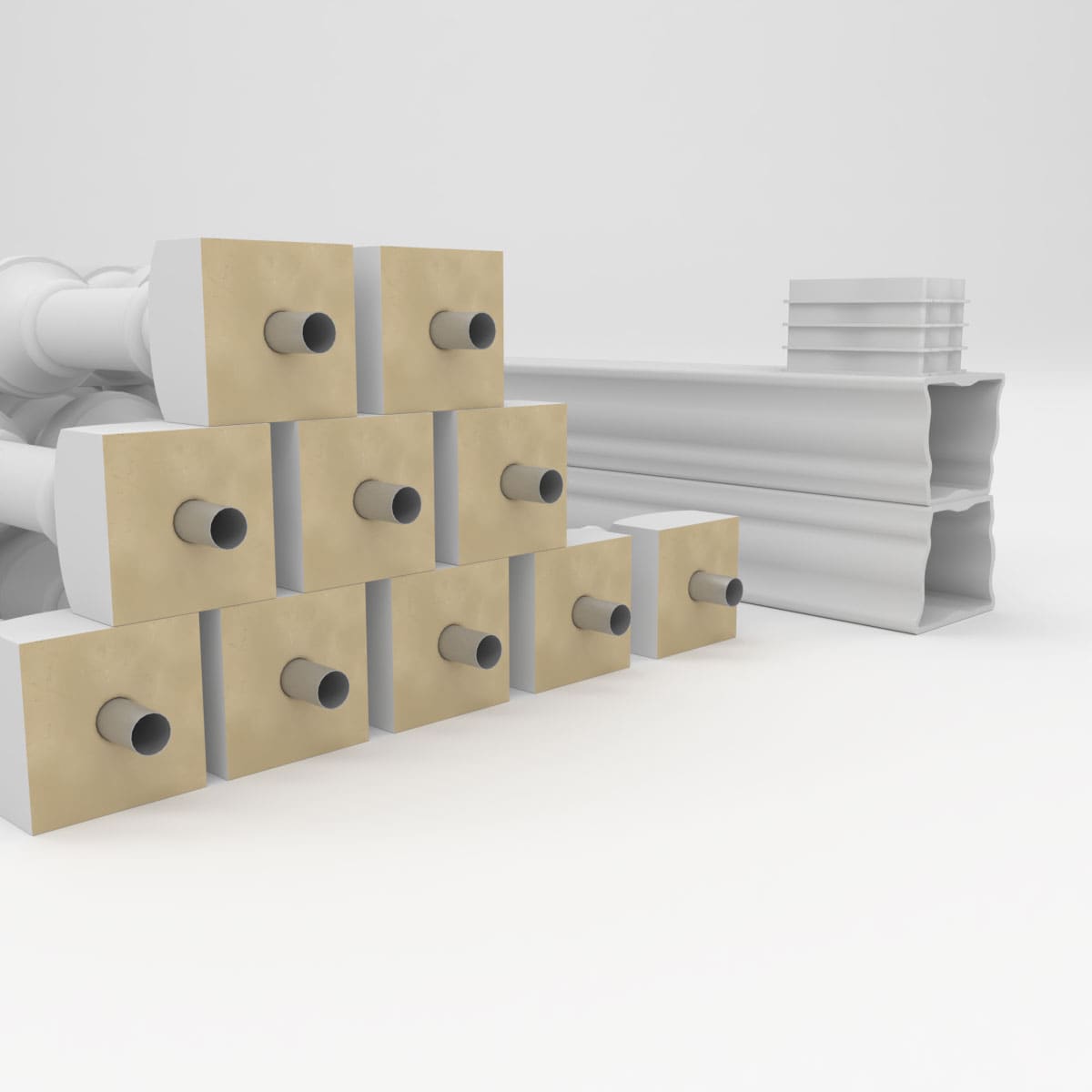 Ekena Millwork BALK38X060YOG railings - View #6