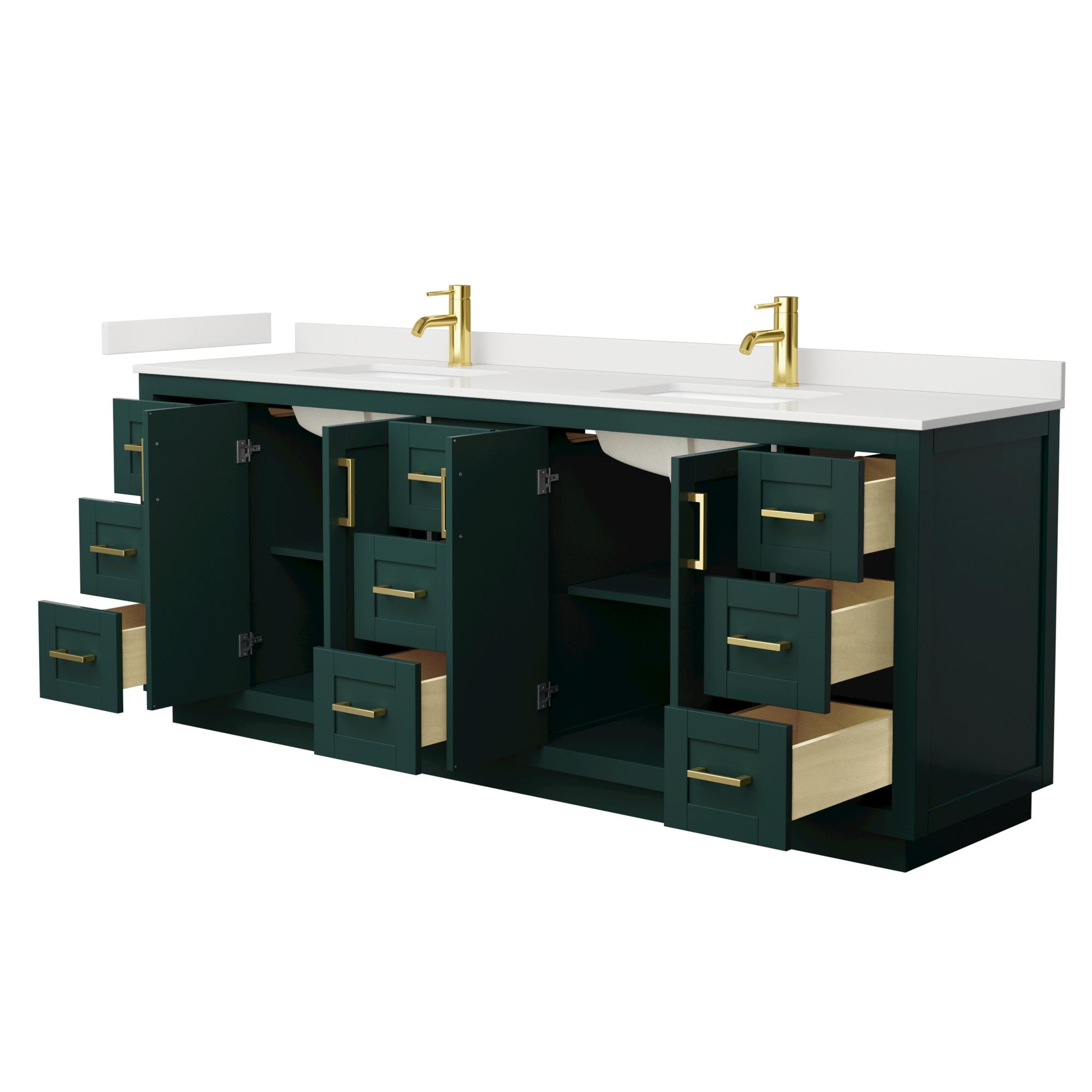 Wyndham Collection WCF292984DGDWQUNSMXX Bath-Vanity-Combo - View #3