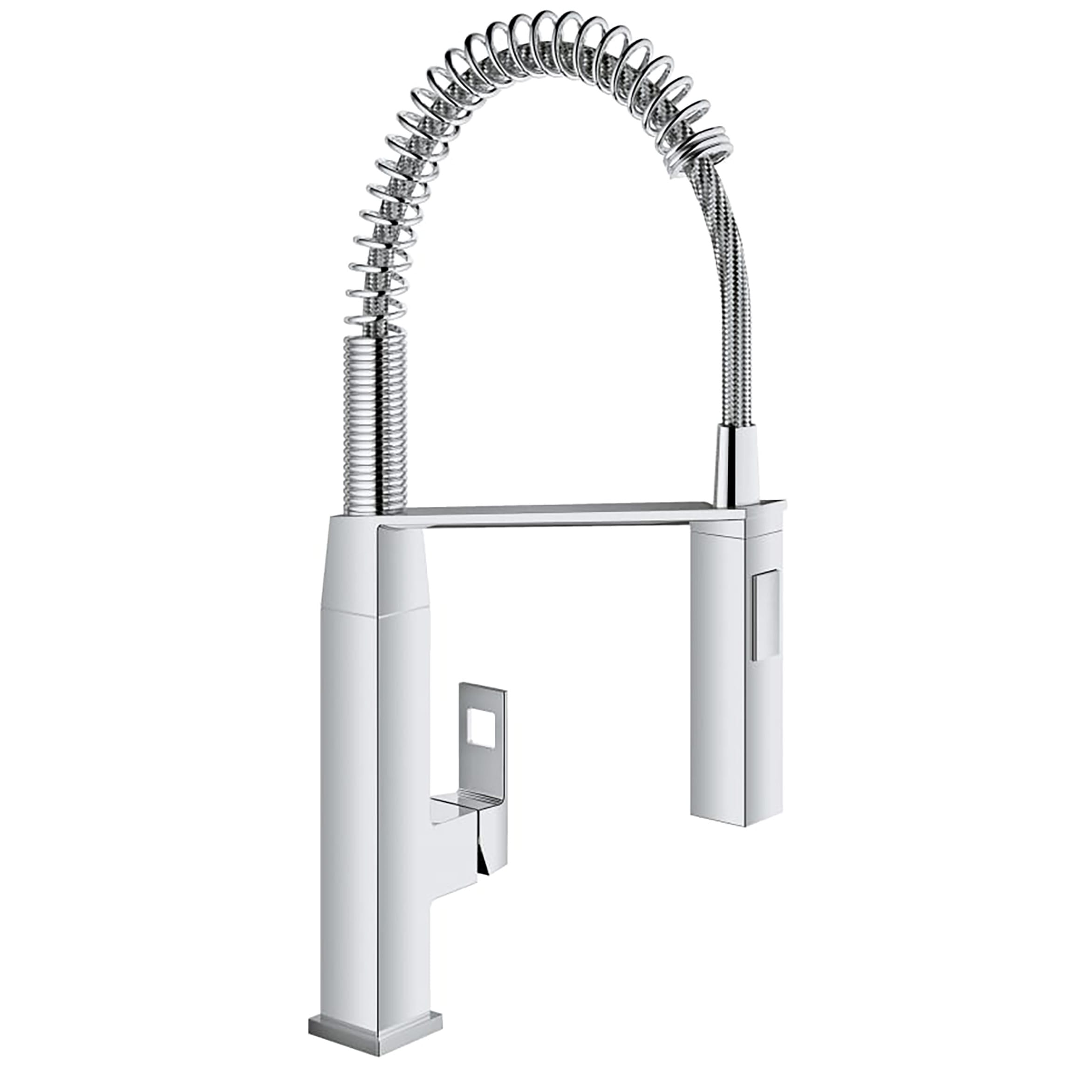 GROHE 31401000 Eurocube Chrome Single Handle Deck-mount Pre-rinse Kitchen Faucet