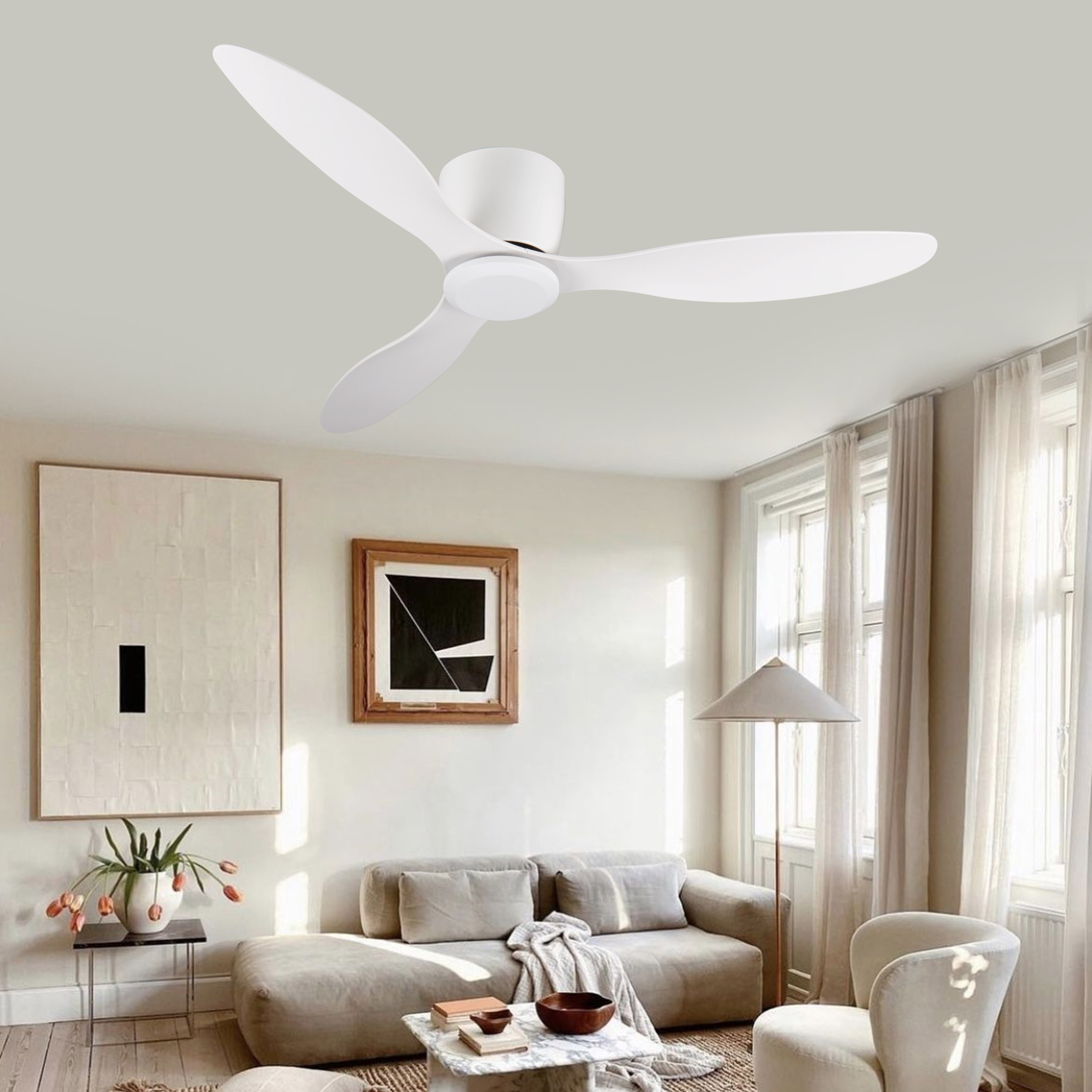 SINOFURN SYD130032BK Ceiling-Fans - View #2