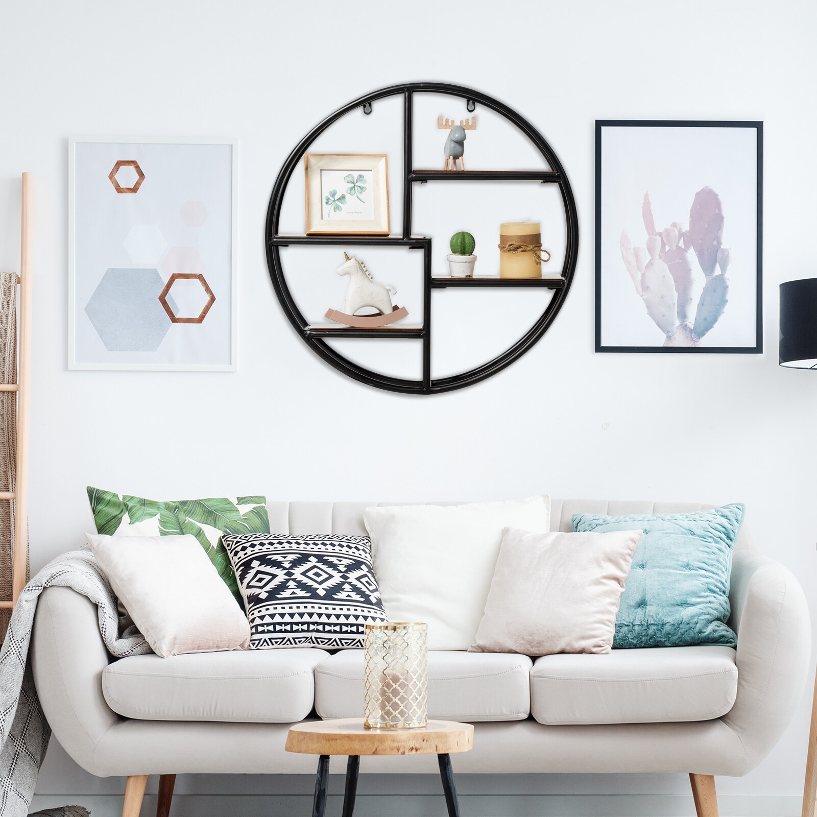 Slickblue D-CO-27336WH Wall-Mounted-Shelving - View #7