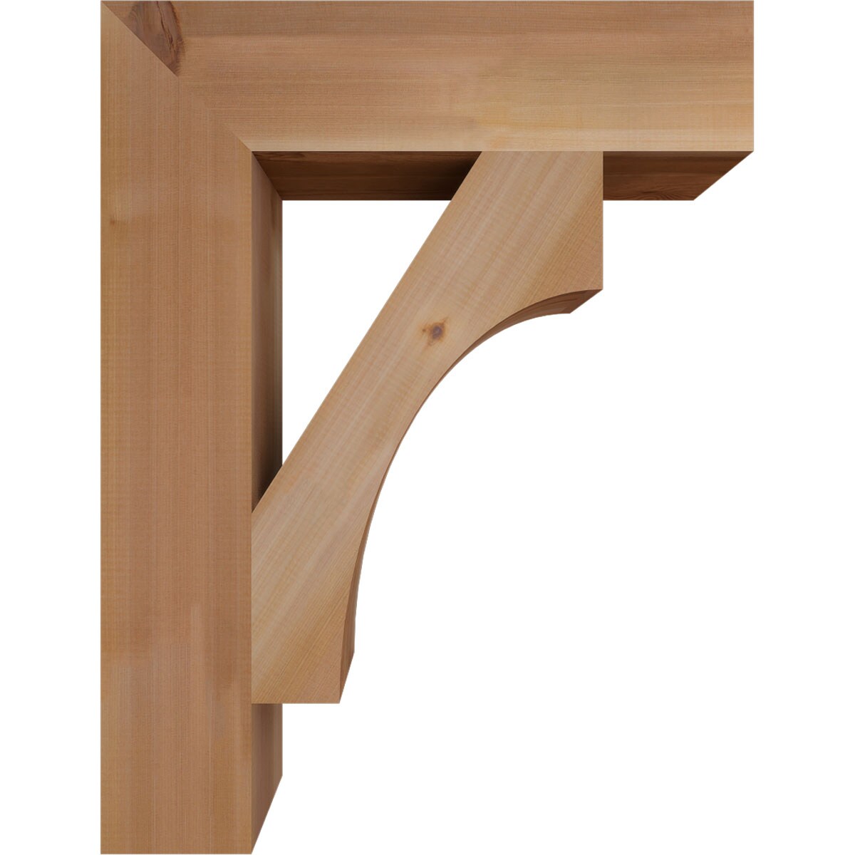 Ekena Millwork BKT06X26X34WTL05SWR Exterior-Brackets-Braces - View #3