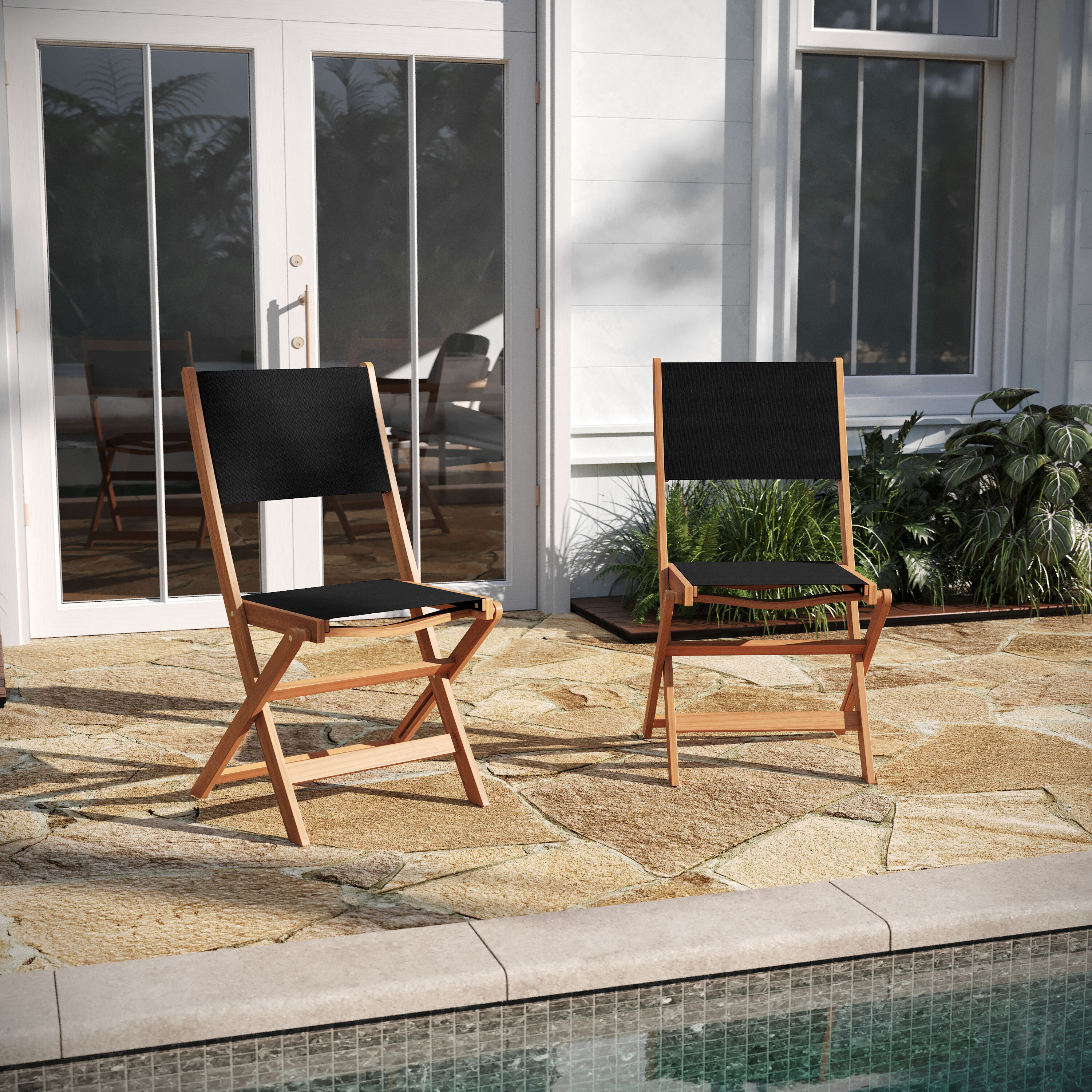 Folding patio chairs discount lowes