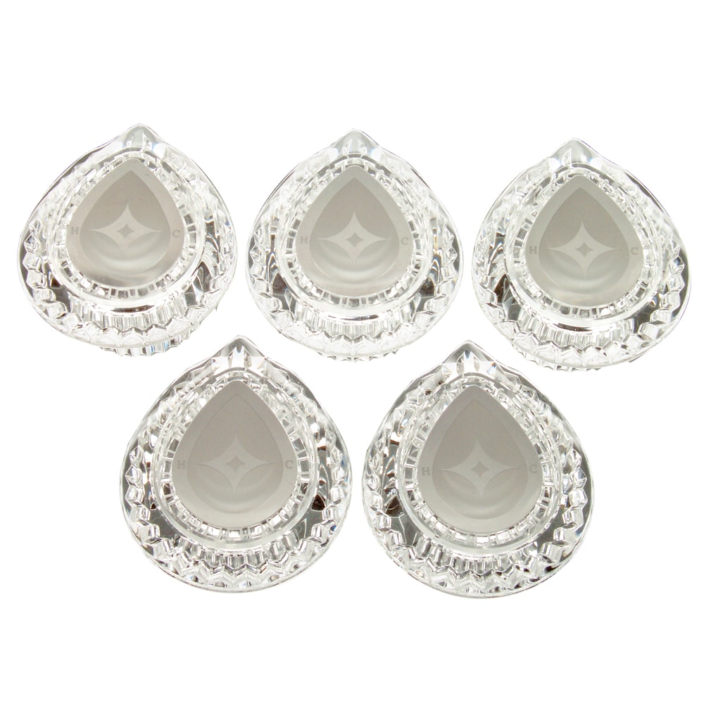 Danco 26952 Clear 5 -Handle Knob Shower Faucet Handle 5 -Pack