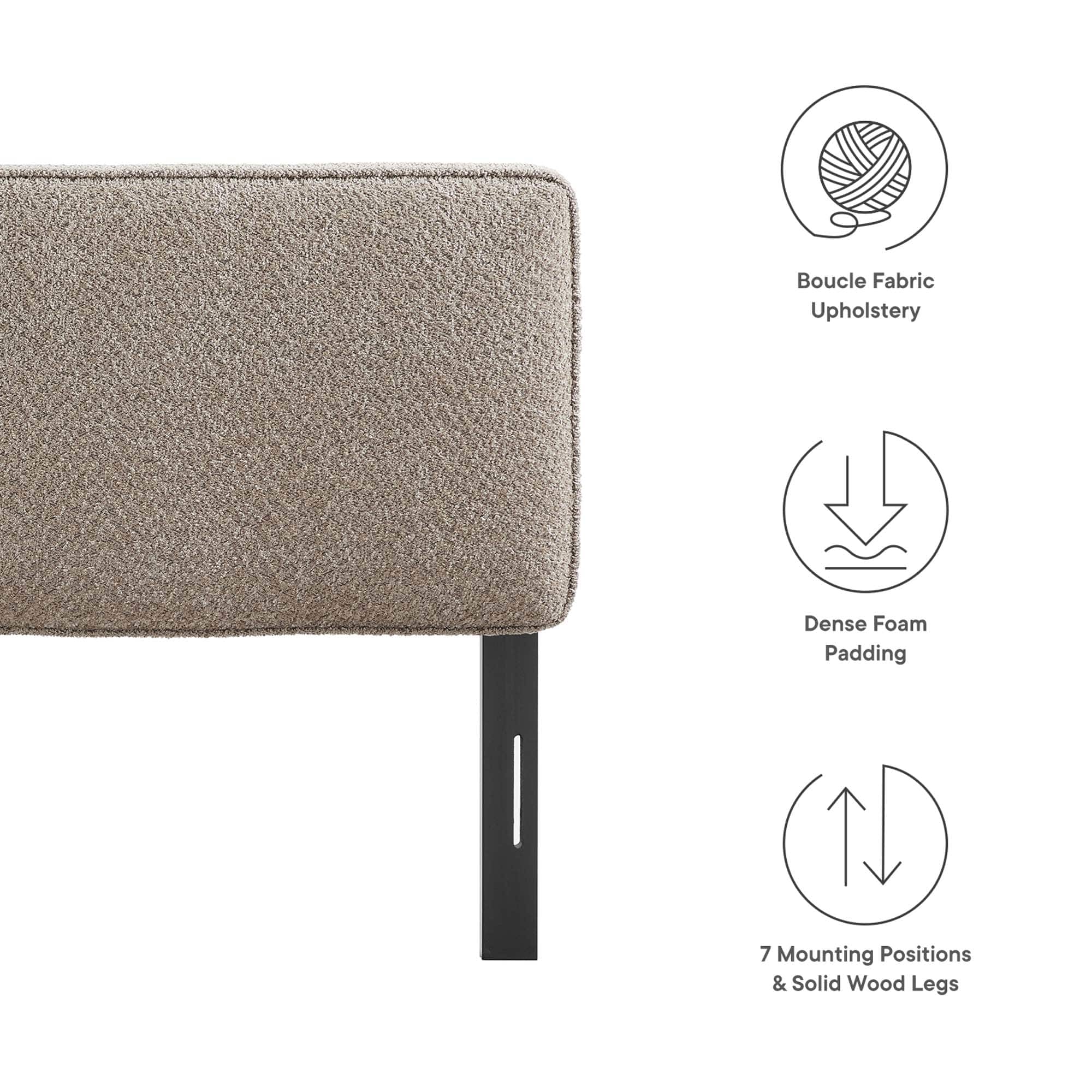 Modway MOD-7151-OAT Upholstered-Headboards - View #2