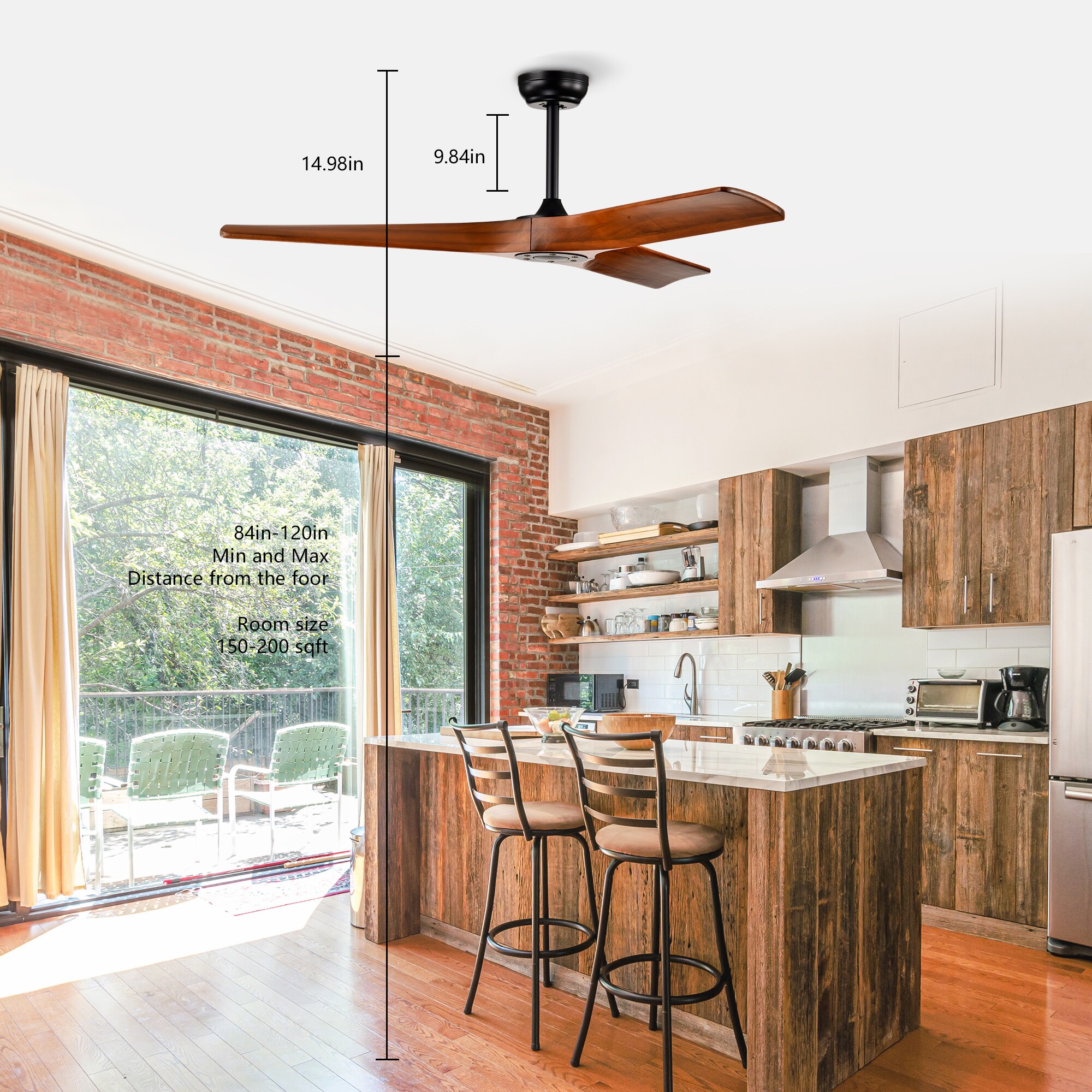 Bybafun YB5700009 Ceiling-Fans - View #5