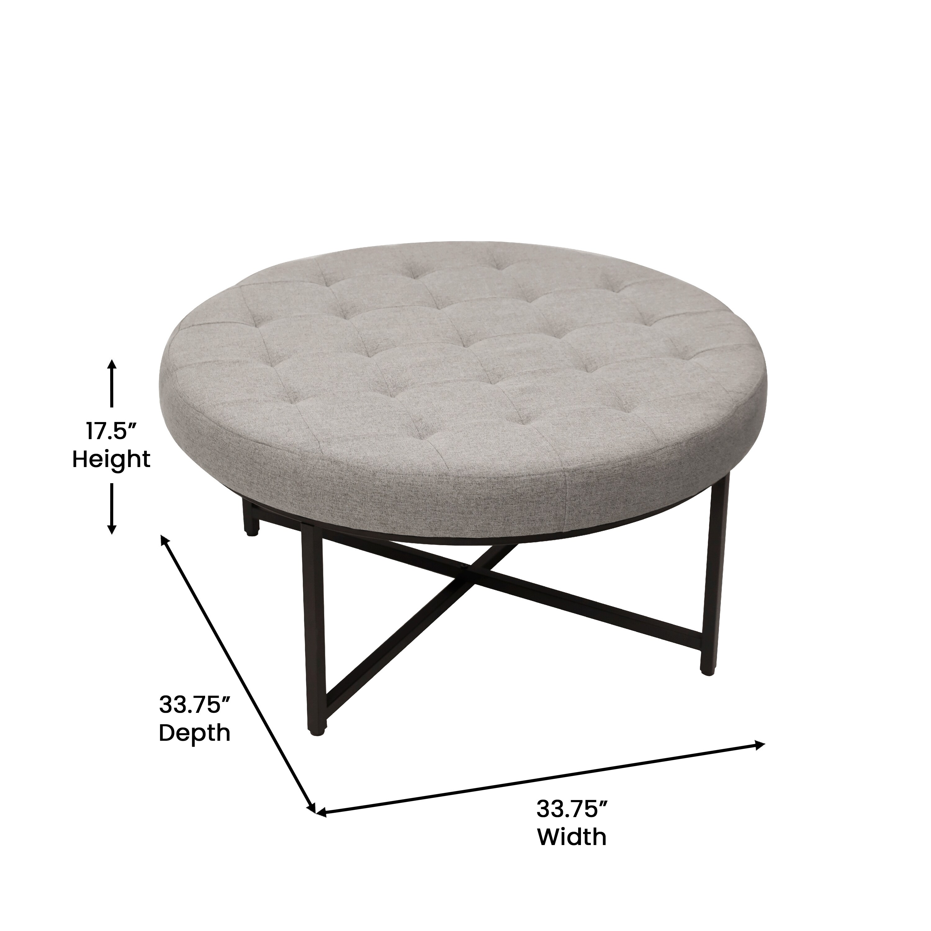 Merrick Lane 196861152467 Indoor-Ottomans - View #4