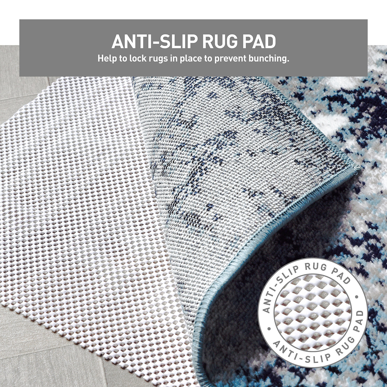 World Rug Gallery RP35S5X8 Rug-Pad - View #5
