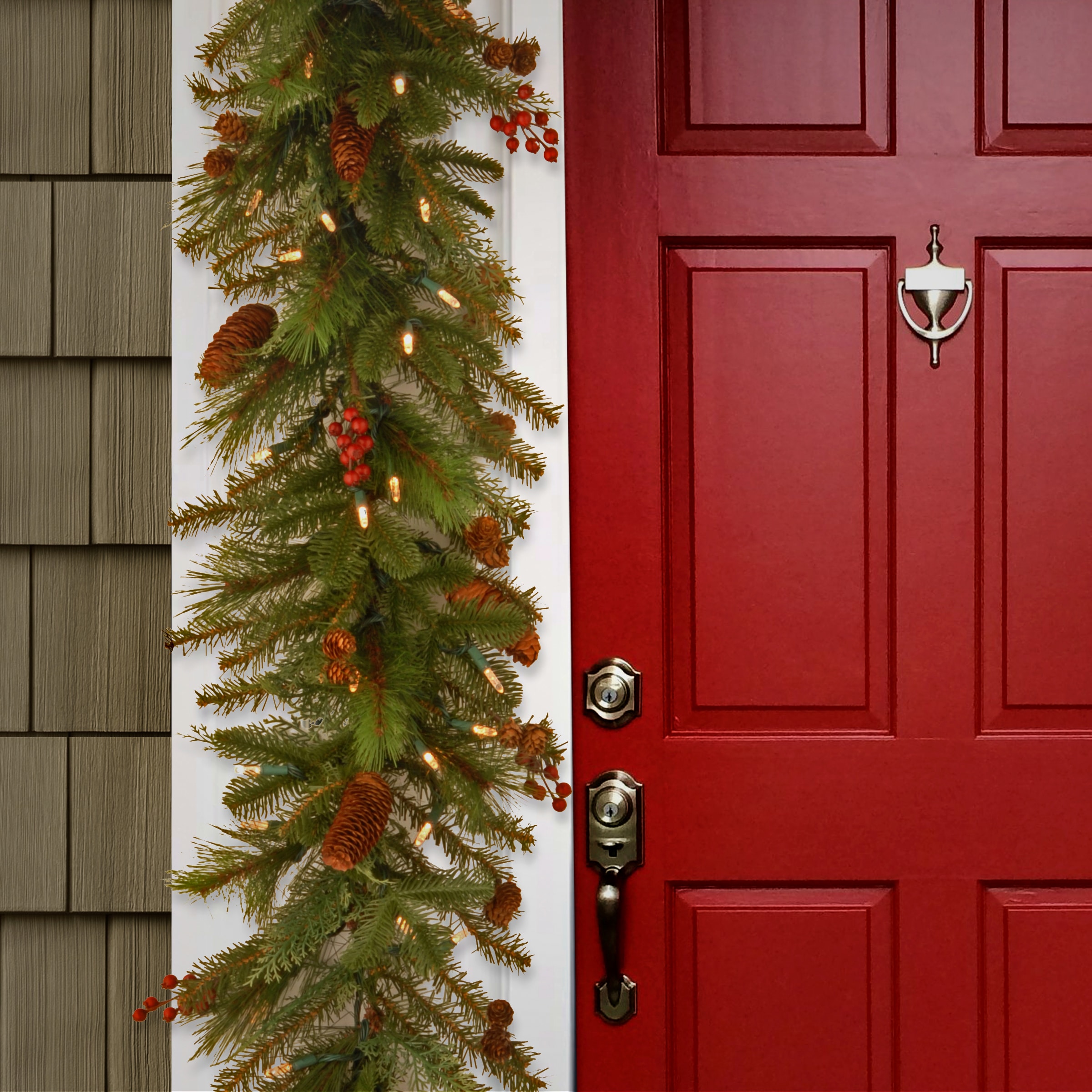 National Tree Company NL13-300L-6B-1 Artificial-Christmas-Garland - View #3