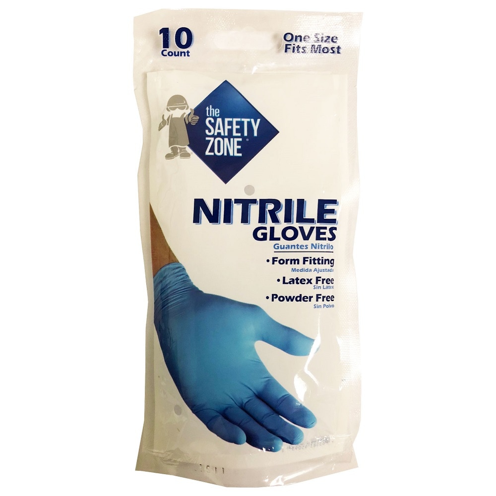  Firm Grip Nitrile Coated Gloves (10-Pack) : Health & Household