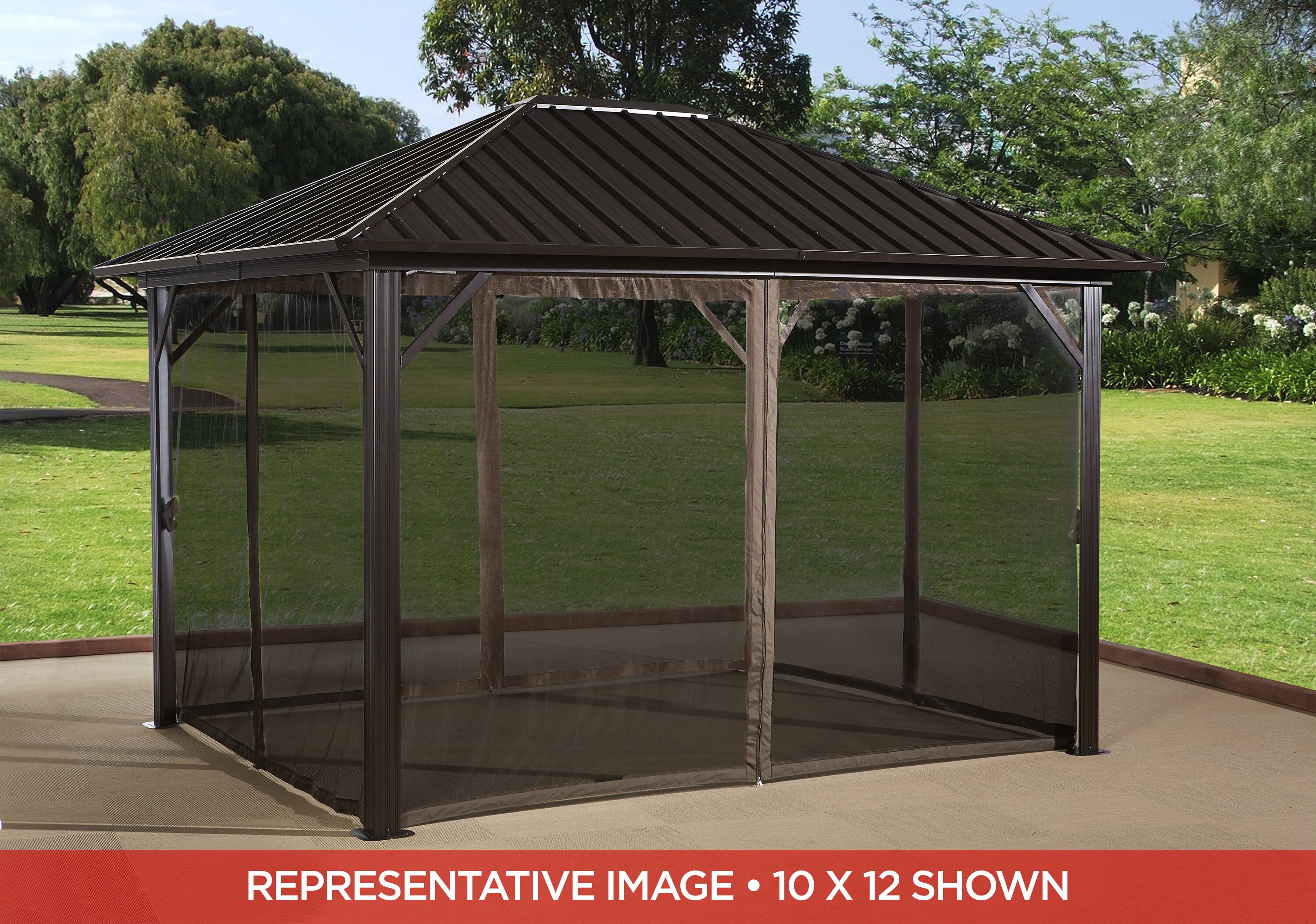 Sojag 500-9165036 Wood-Resin-Gazebos - View #2