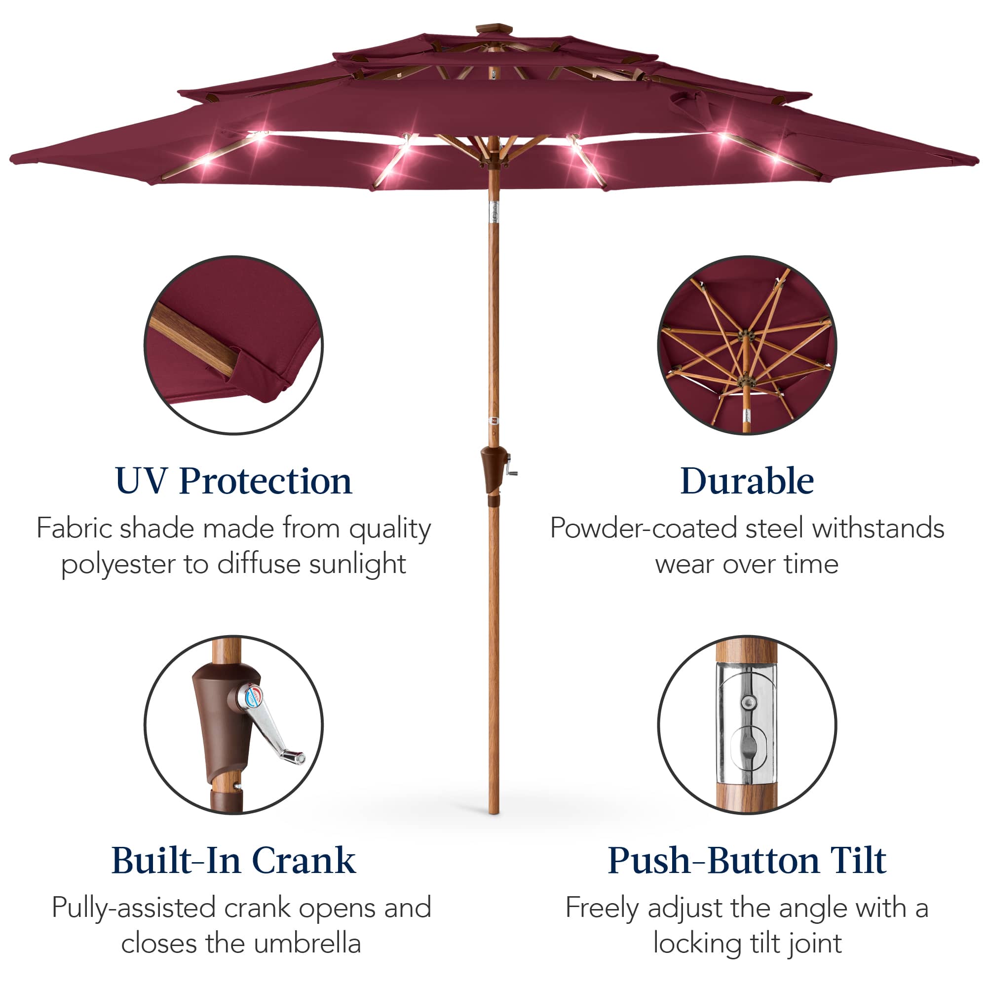 Best Choice Products SKY8642 Umbrellas-2 - View #7