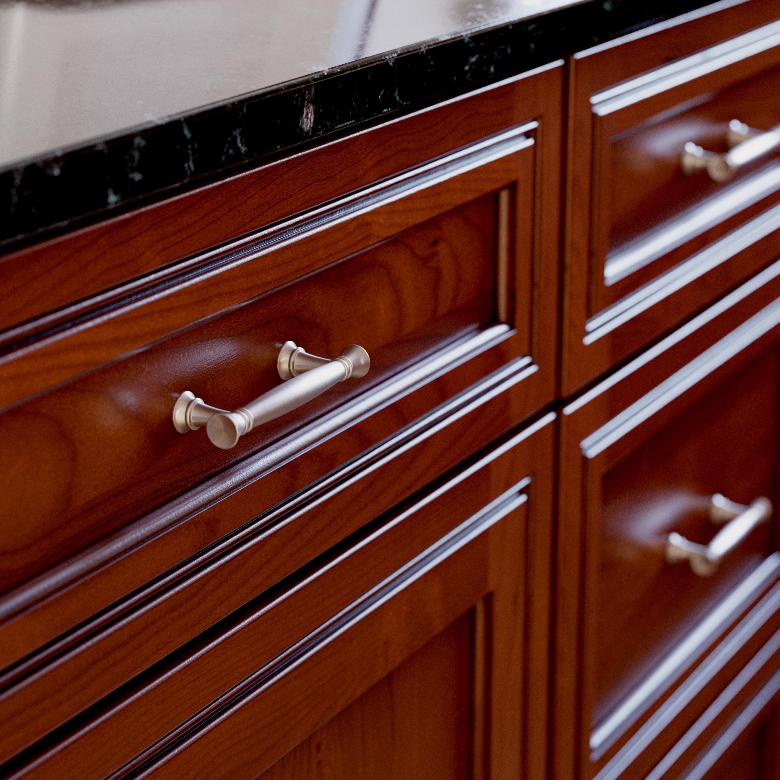 allen + roth P43473W-SN-C Cabinet-Pulls - View #2