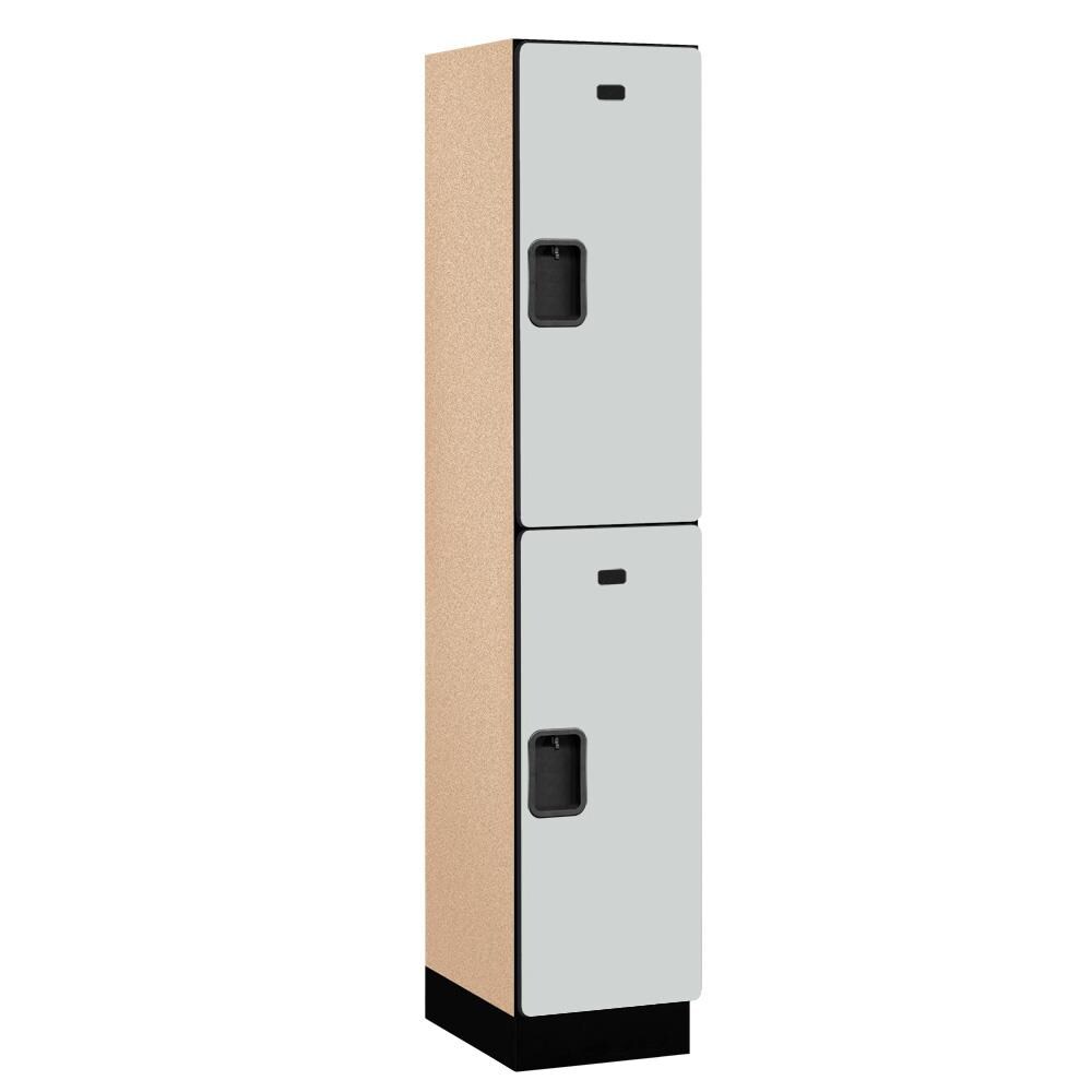 SALSBURY INDUSTRIES 22168GRY 22000 series designer wood locker 15-in W x 76-in H x 18-in D Wood Full Storage Lockers
