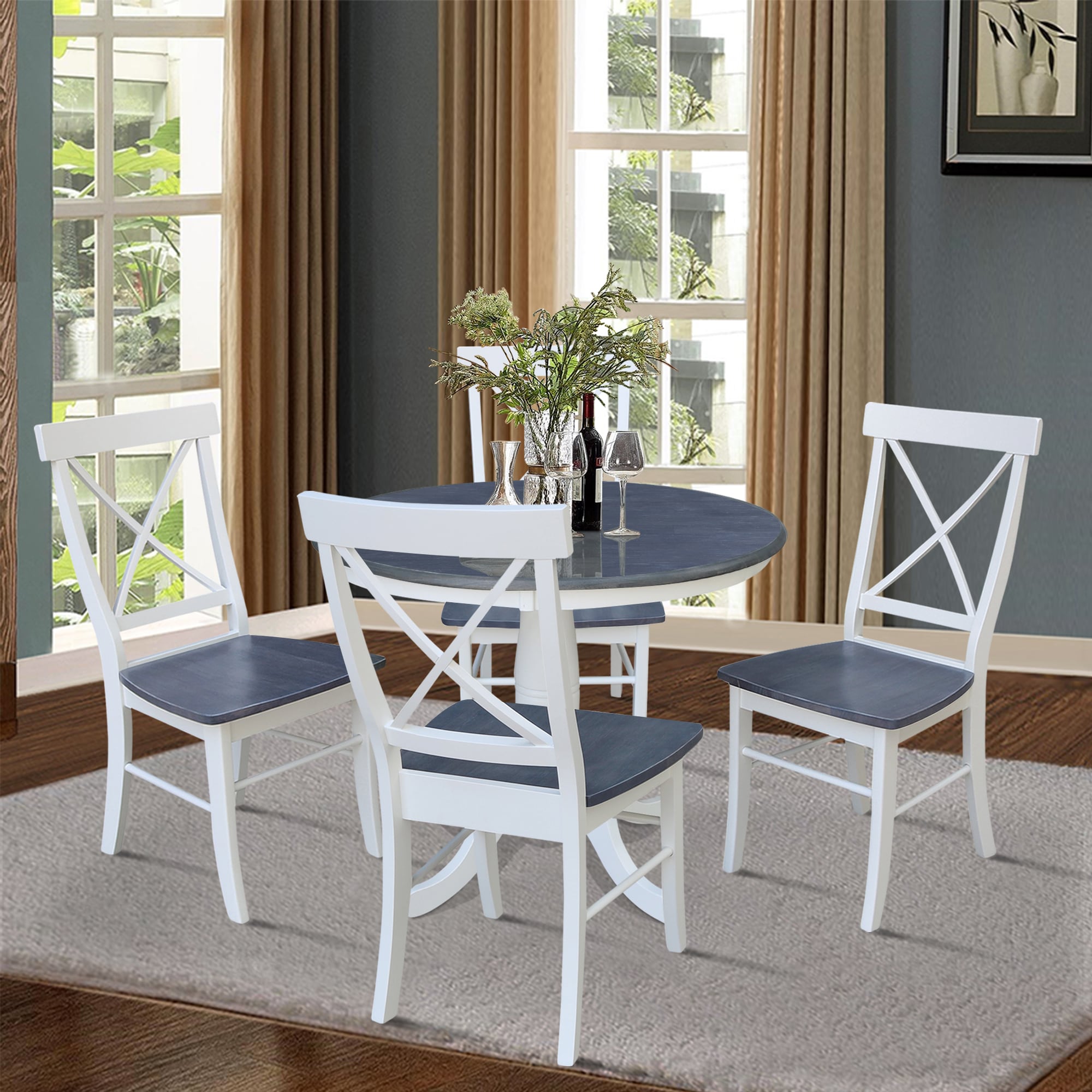 International Concepts K05-36RT-C613-4 Dining-Sets - View #2
