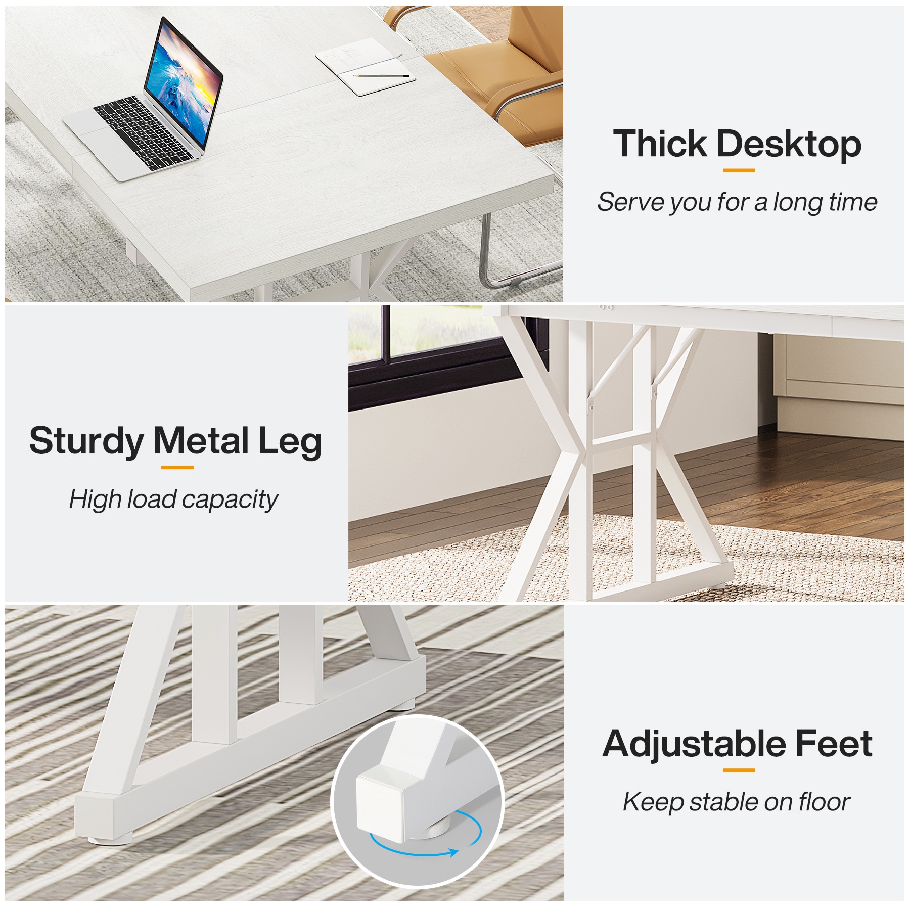 Tribesigns LWFD-JW0671 Office-Tables - View #6