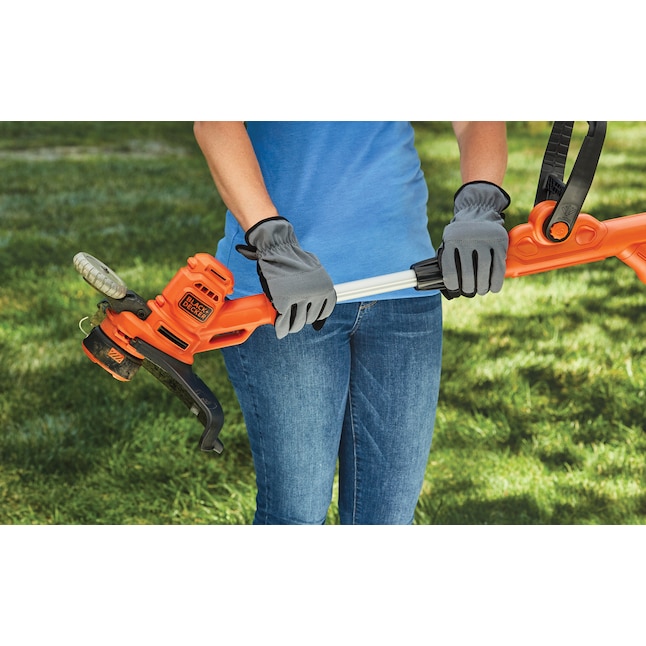 BLACK+DECKER 14 in. 7.5 AMP Corded Electric Curved Shaft 0.080 in