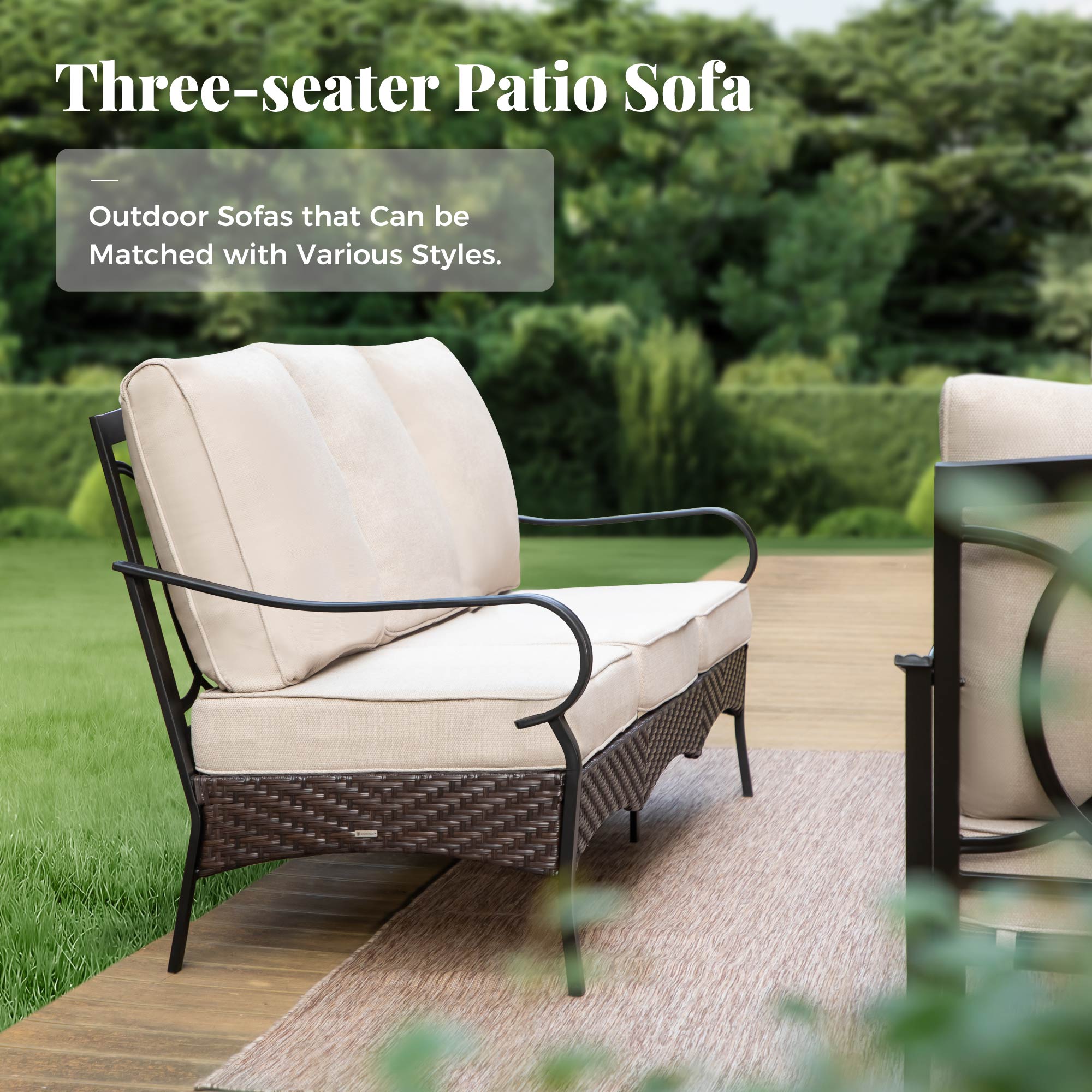 Sunshine Valley CR001-08-7-GS103 Patio-Conversation-Sets - View #10