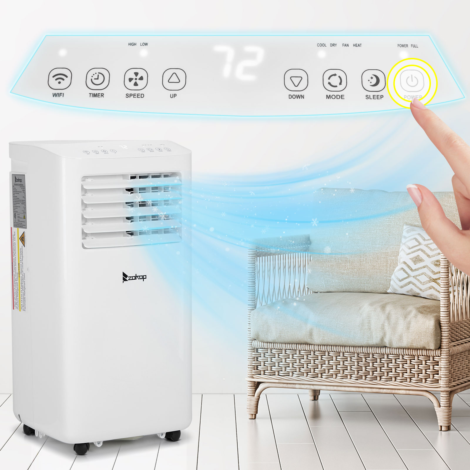 Winado LWH1G46000694 Portable-Air-Conditioners - View #4