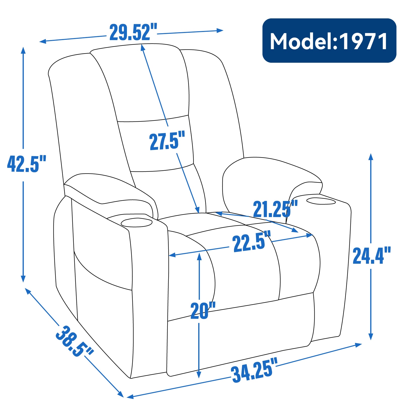 Tatayosi RY-03S00091 recliners - View #13