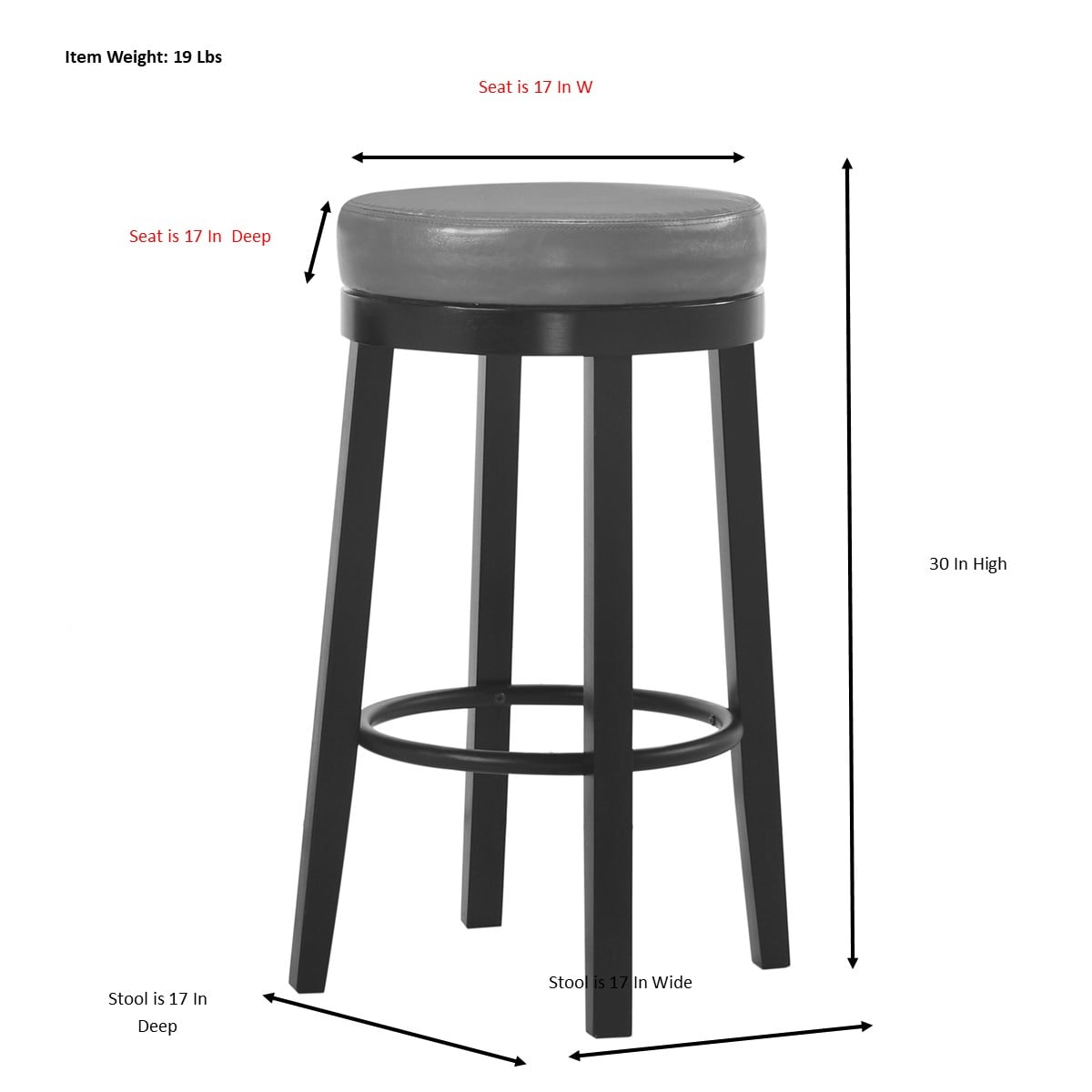 Carolina Cottage CL1730ESPCRM stools - View #7