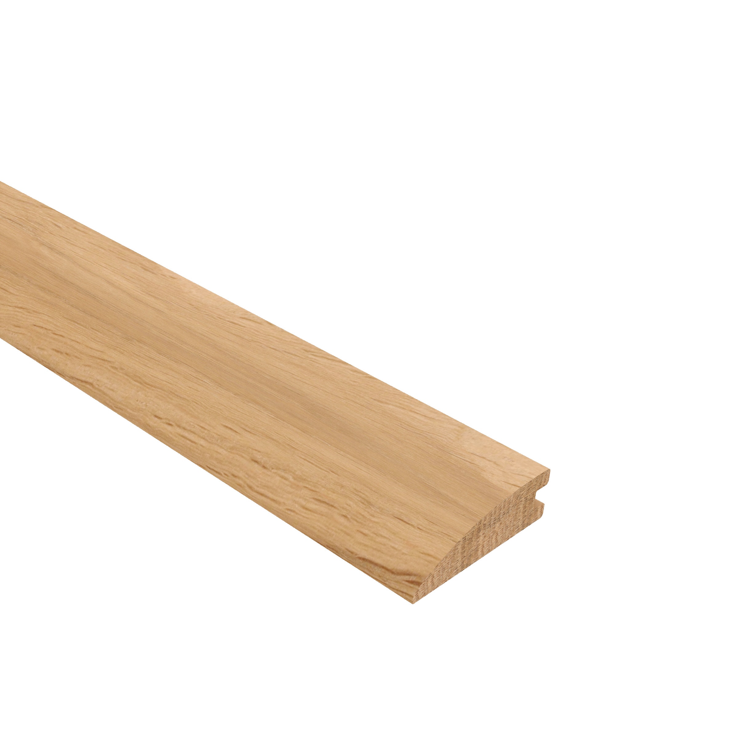 CALI 7602000712 Cellar Vintner Gold 1/2-in T x 2-in W x 74.8-in L Prefinished European white oak Wood Reducer Floor Moulding Trim