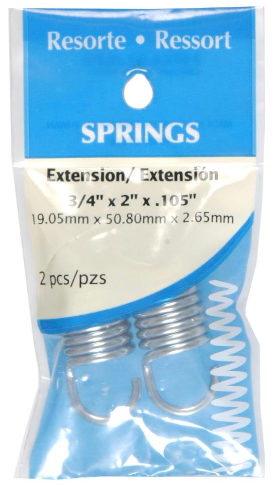 Hillman 2-Pack 2-in Zinc-plated Steel Window Screen Springs in the ...