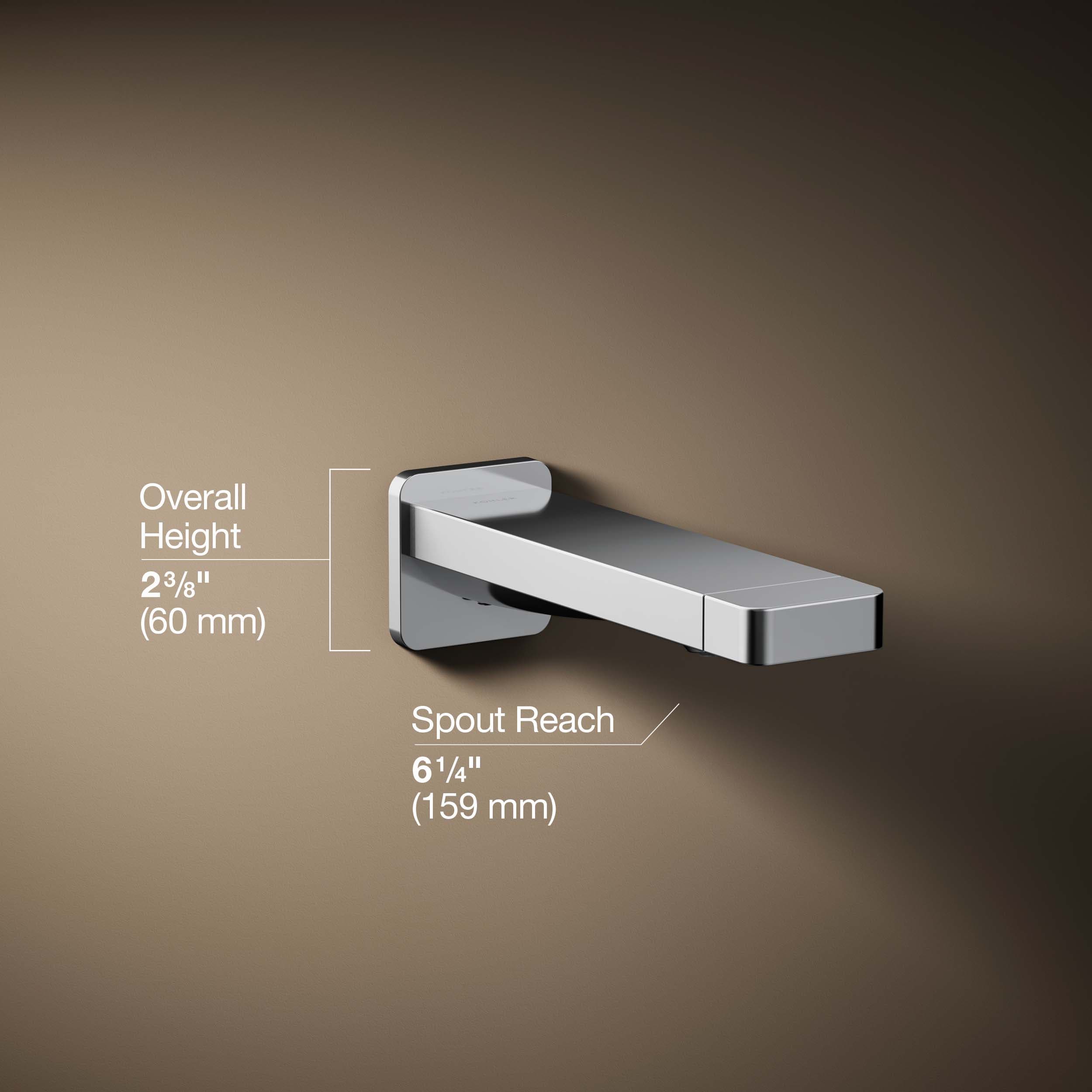 KOHLER K-23510-CP Tub-Spout - View #3