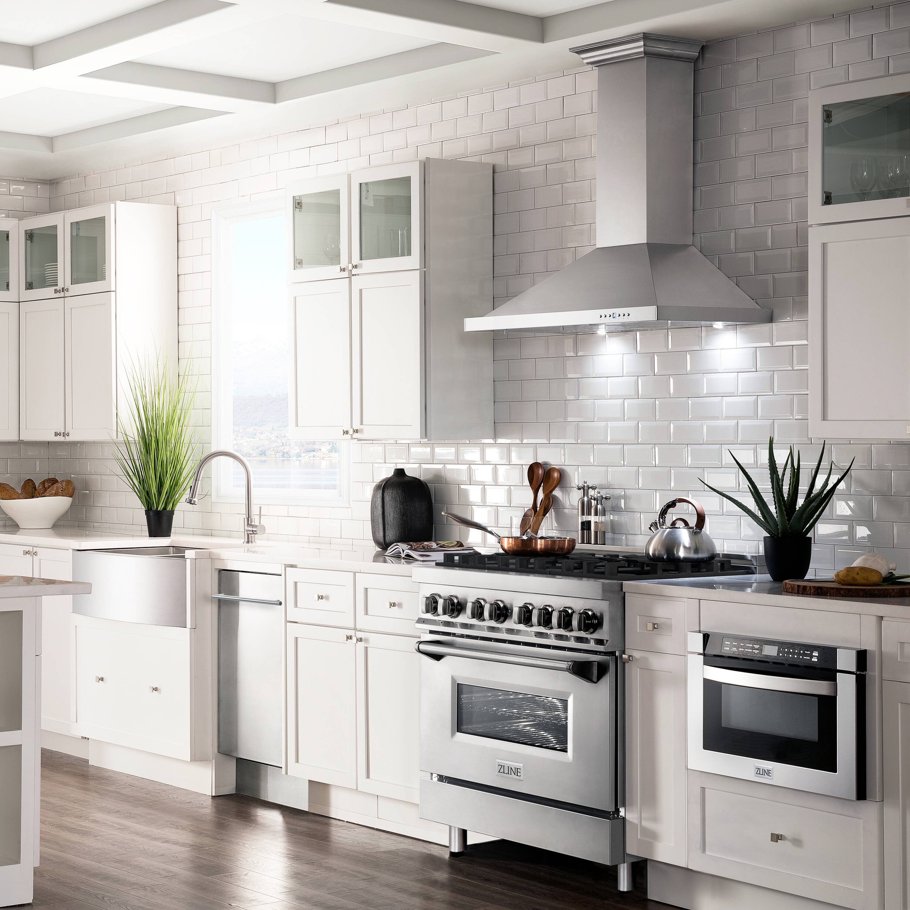 ZLINE KITCHEN & BATH RA36 Dual-Fuel-Ranges - View #12