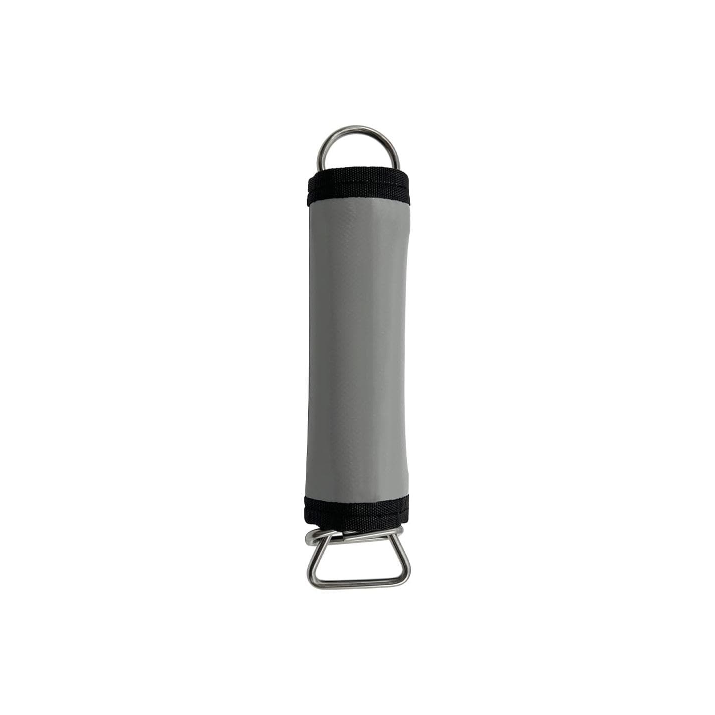 Poolzilla SW-H&L-GRAY-1PK 1 PC Heavy Duty Vinyl Gray Pool Spring Wraps for Spring Sleeves with Hook Loop for Easy Installation