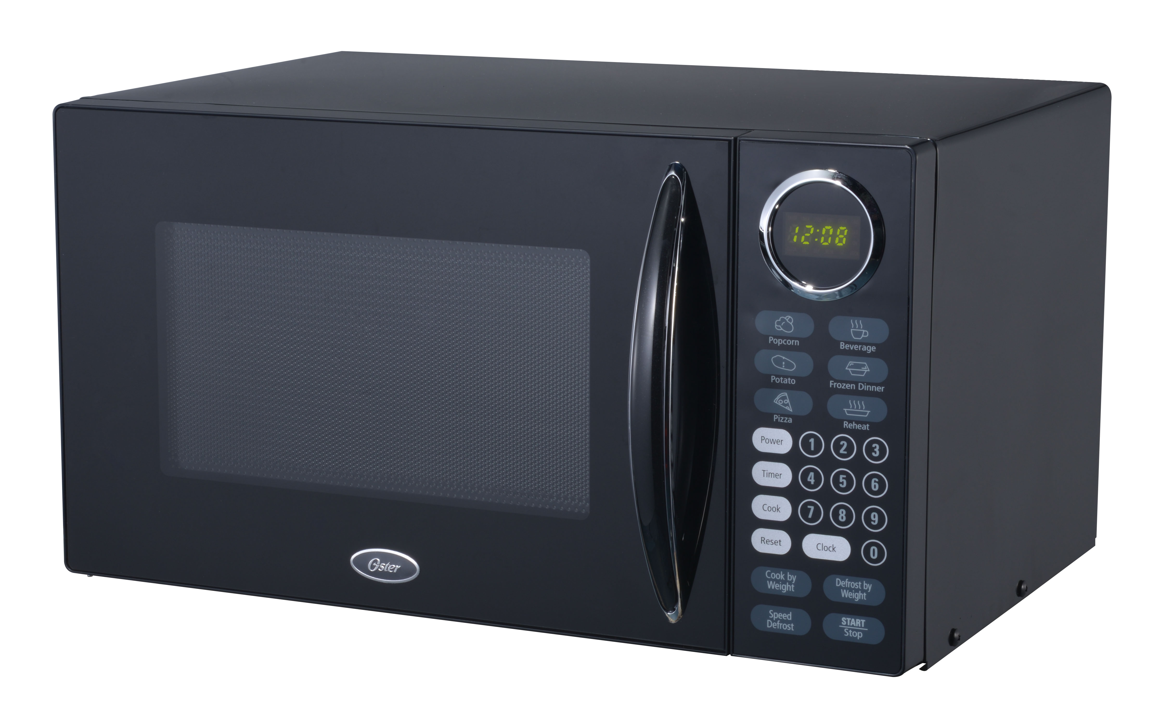 Oster 1.4-cu ft 1,200-Watt Countertop Microwave (Black) at
