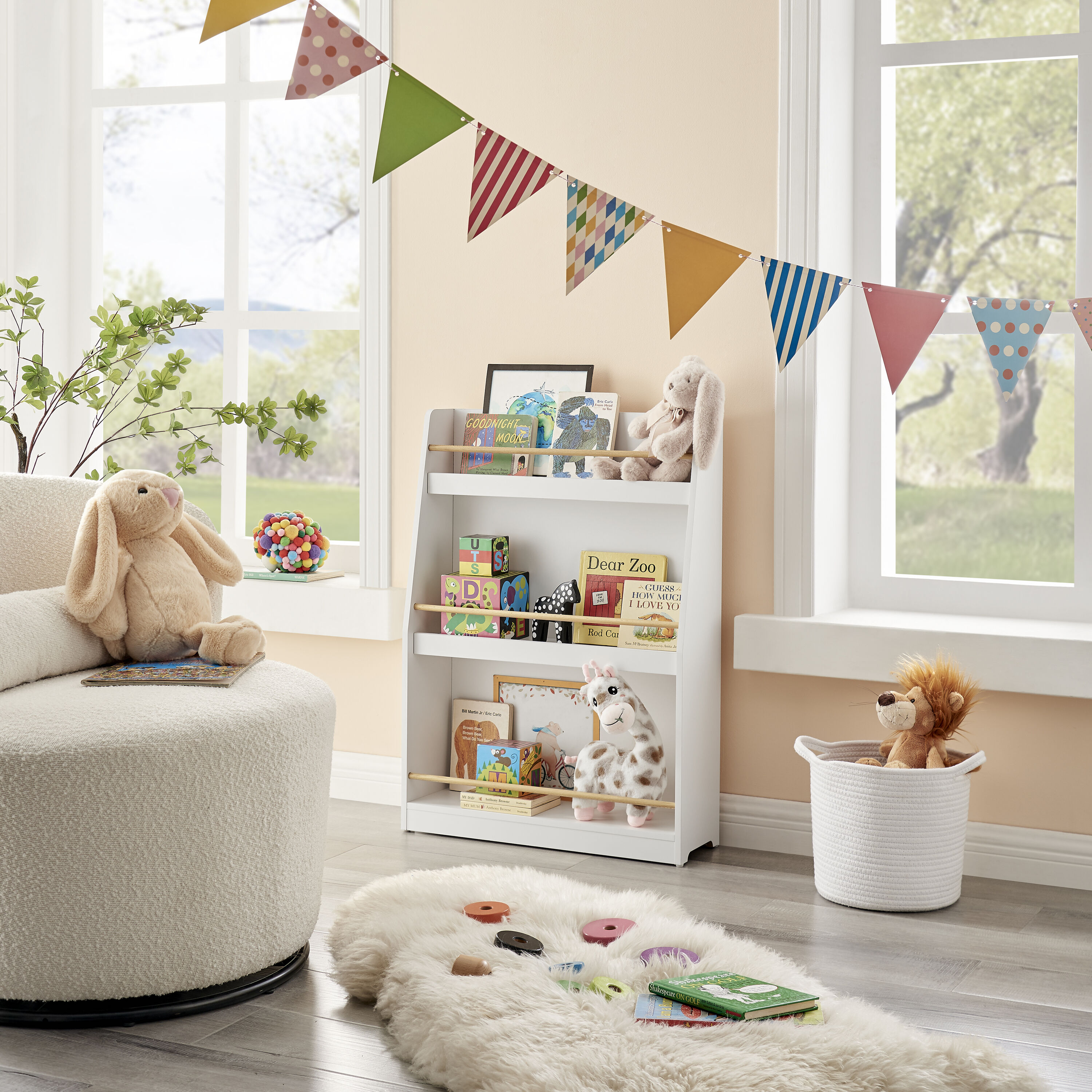 Danya B. XF22315WH Kids-Bookcases - View #8