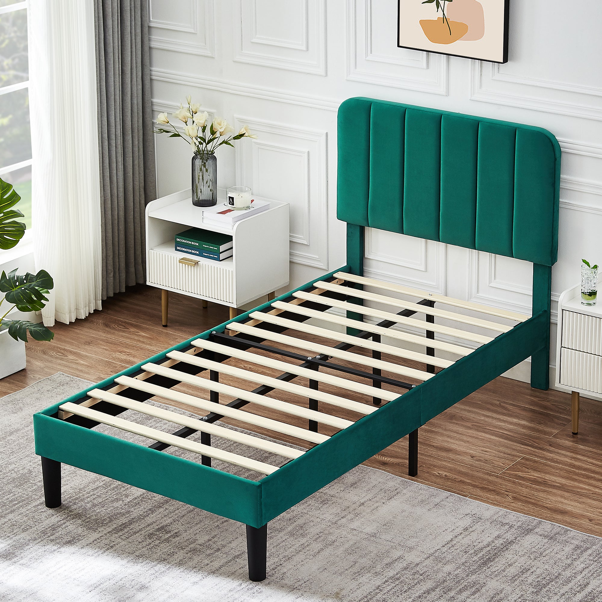 Vecelo LOE-CY-TB01-DGRN beds - View #2