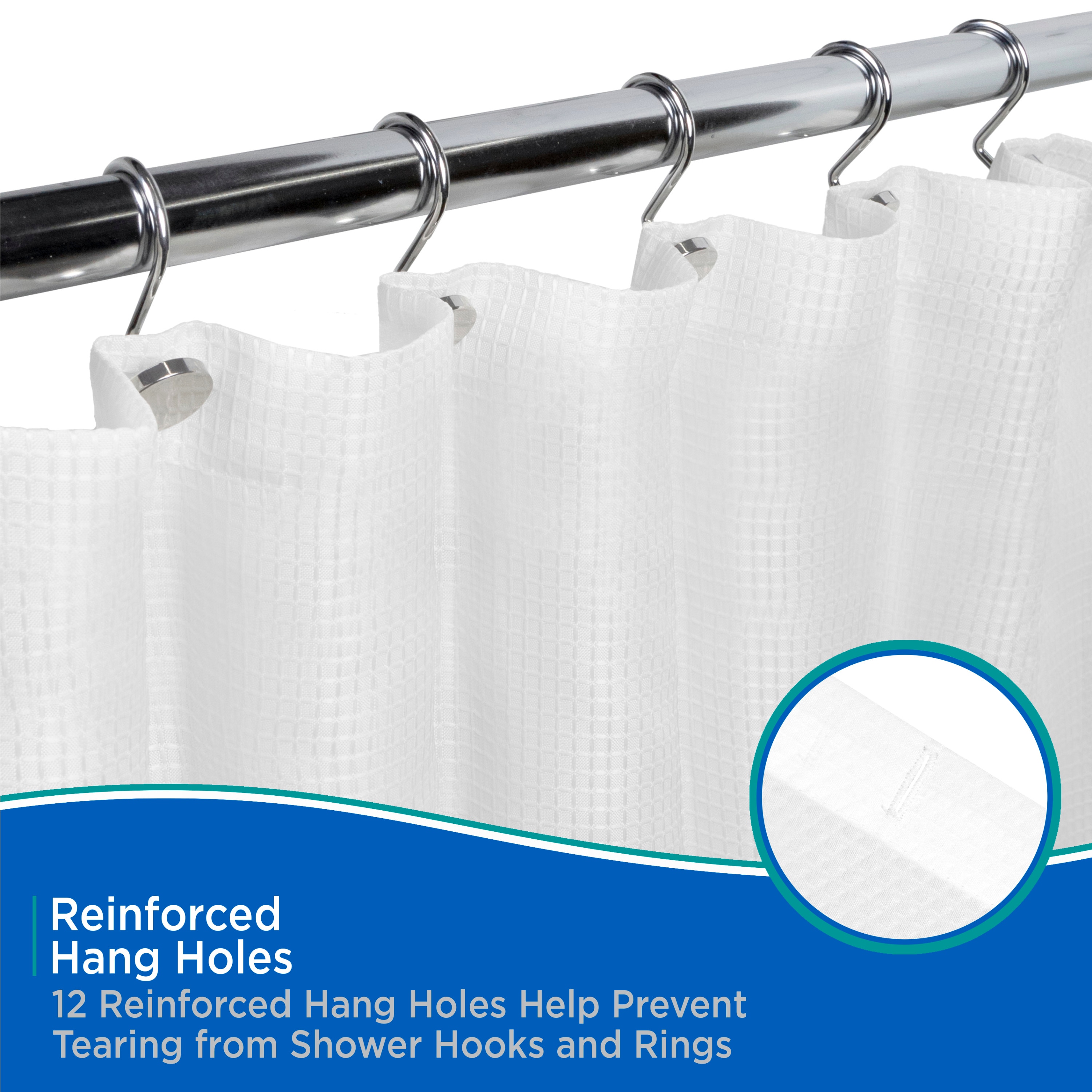 Kenney KN61174PS Shower-Curtains-Liners - View #4