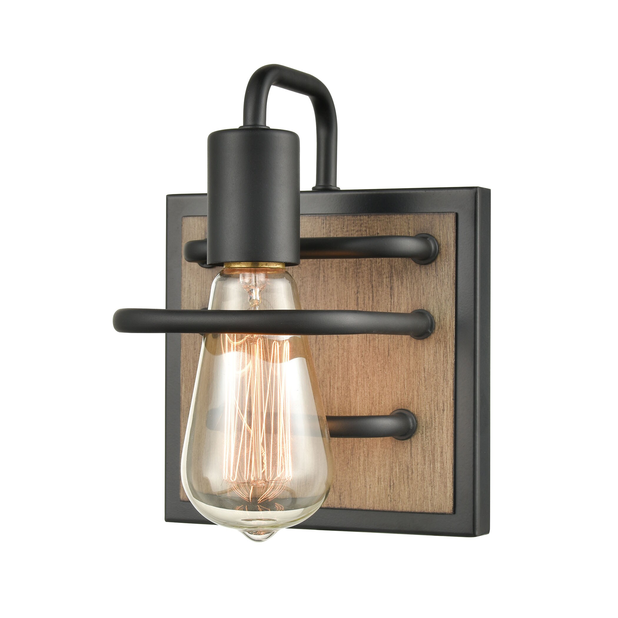 Westmore by ELK Lighting LWVL-220308129 Crenshaw 6-in 1 -Light Matte Black Transitional Vanity light