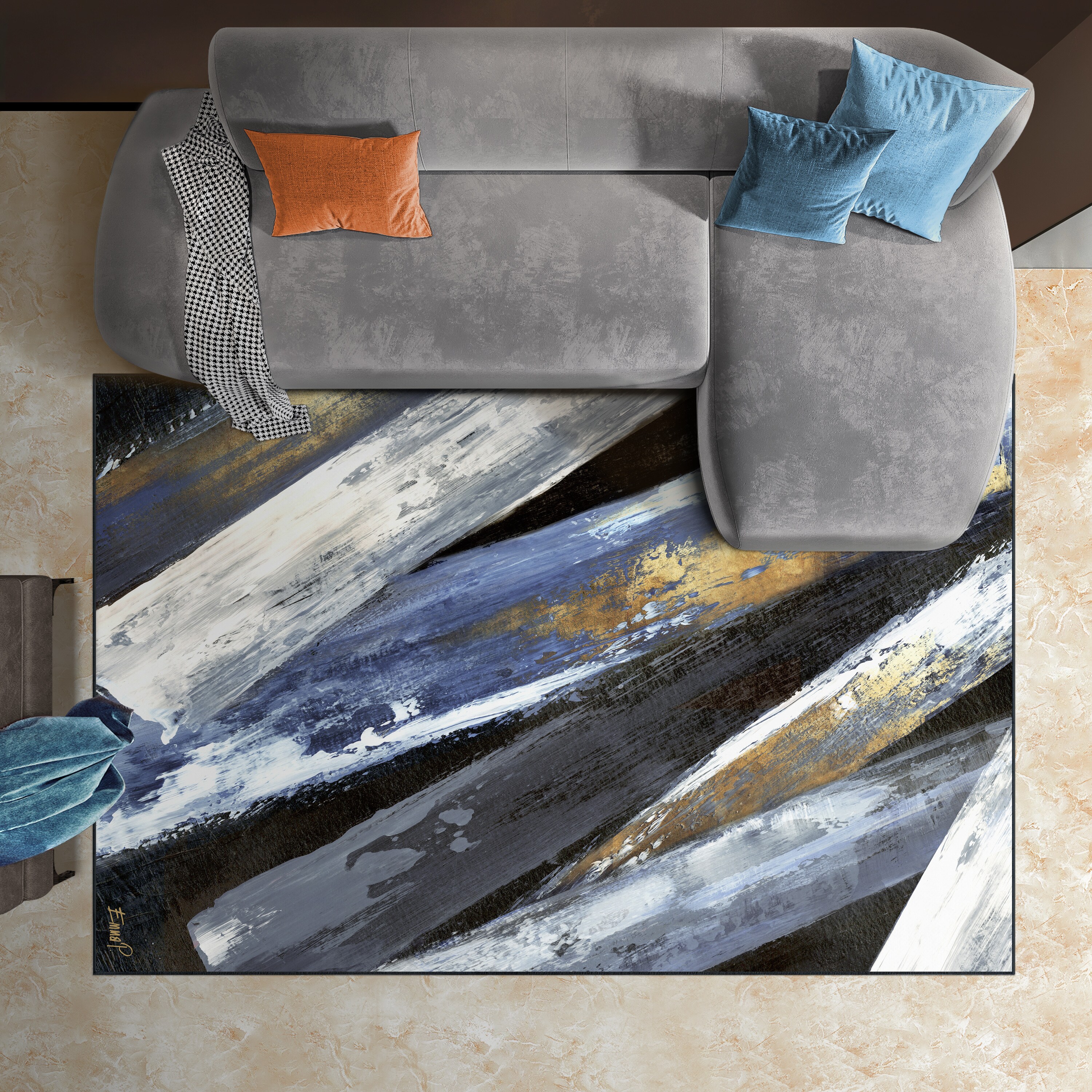 Empire Art Direct TDA-PI294-0508C2 rugs - View #2